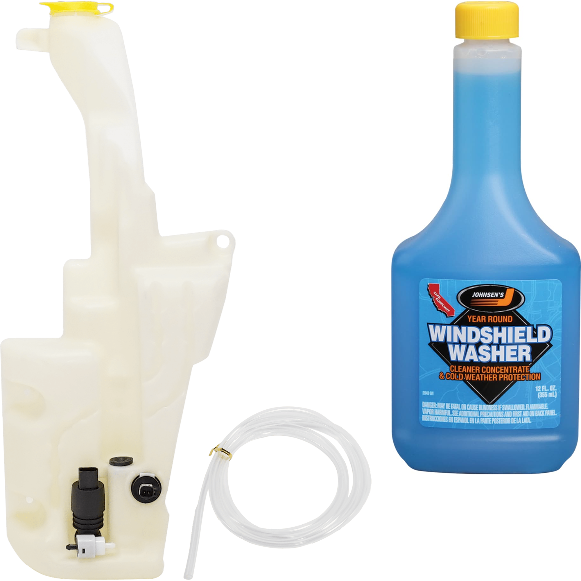 AM CHEROKEE 14-18 WASHER RESERVOIR AND FLUID KIT 2 pc kit includes Washer Fluid Concentrate SKU KIT 080725-454