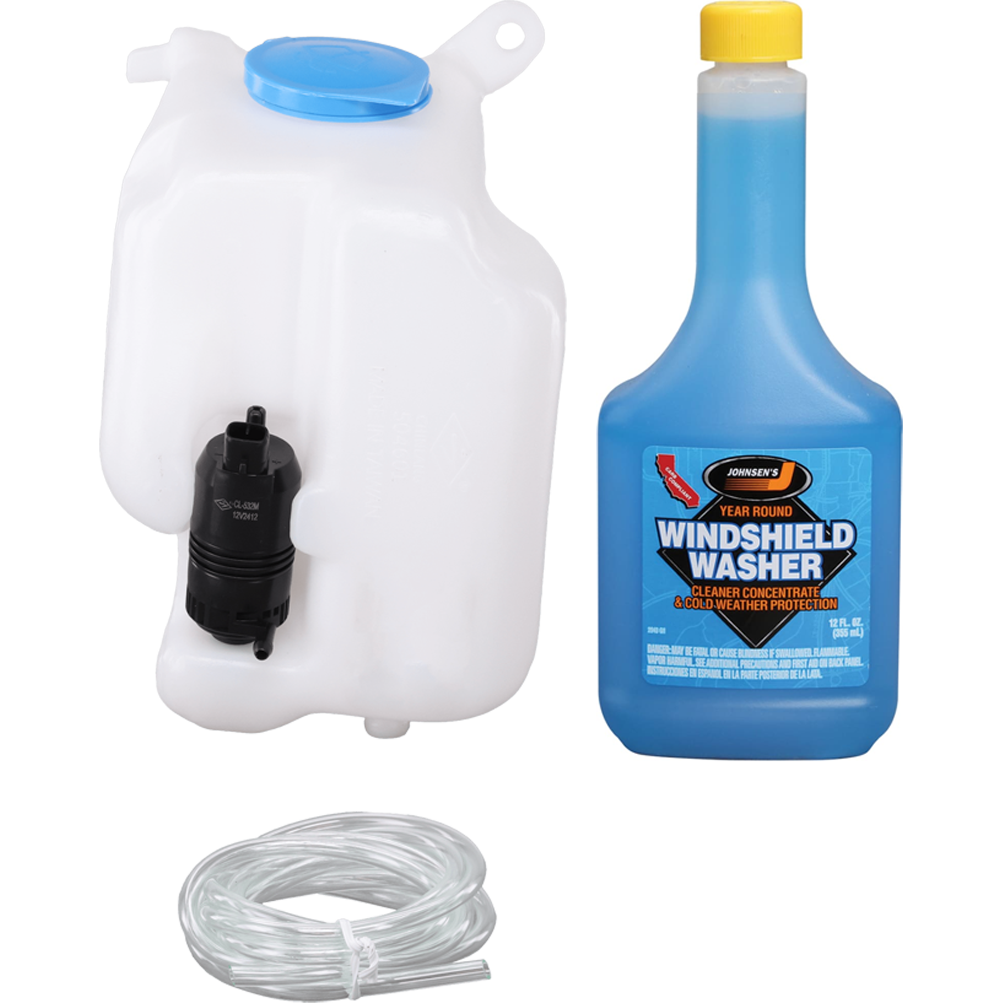 AM COROLLA 88-92 WASHER RESERVOIR AND FLUID KIT 2 pc kit includes Washer Fluid Concentrate SKU KIT 080725-48