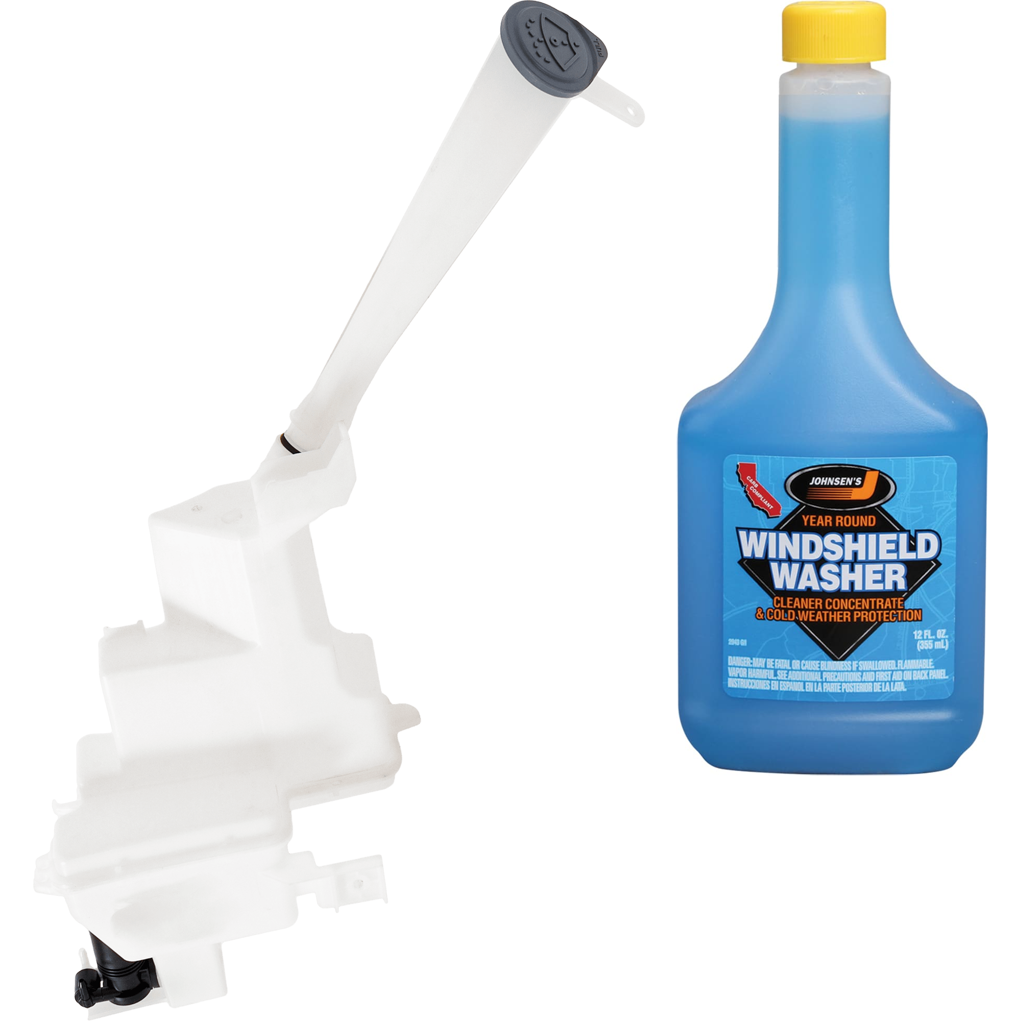 AM ROGUE 21-23 WASHER RESERVOIR AND FLUID KIT 2 pc kit includes Washer Fluid Concentrate SKU KIT 080725-559