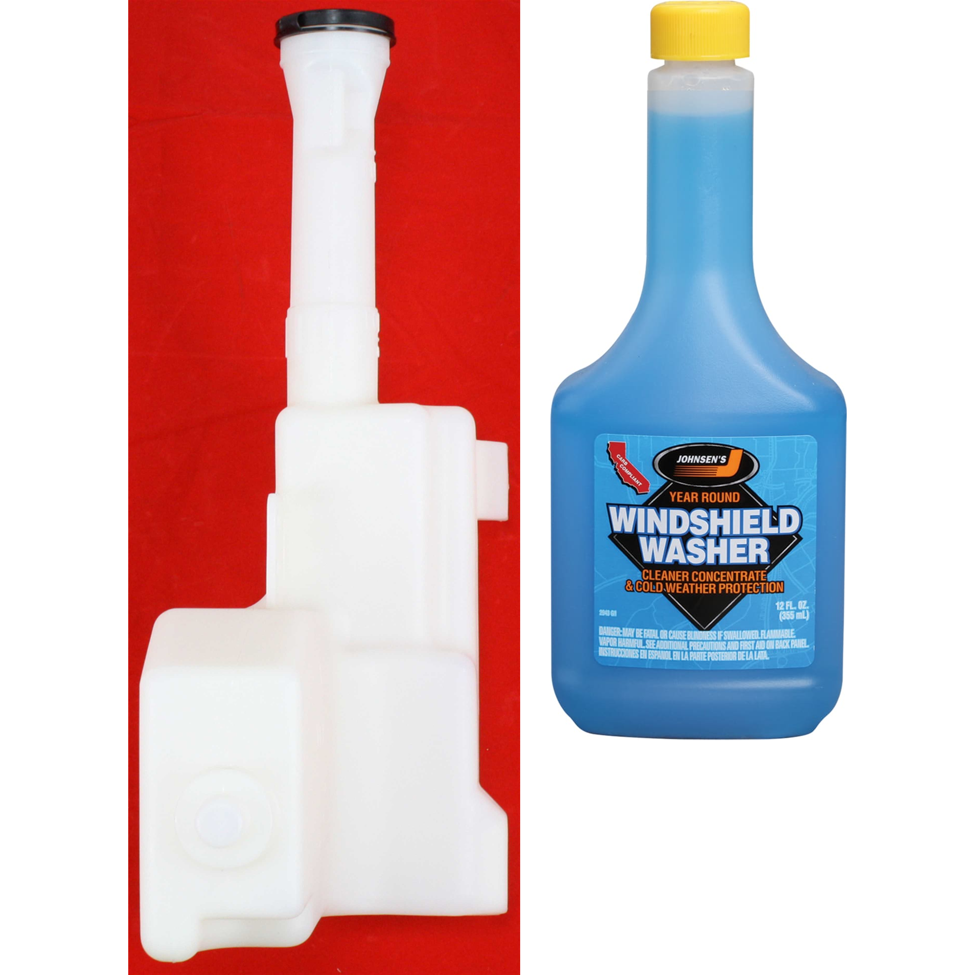 AM PROTEGE 99-03 WASHER RESERVOIR AND FLUID KIT 2 pc kit includes Washer Fluid Concentrate SKU KIT 080725-57
