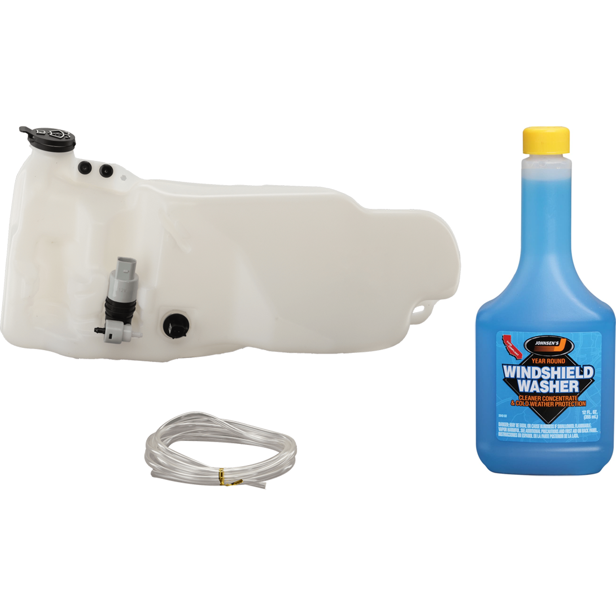 AM ESCALDE ESCALADE ESV 21-24 WASHER RESERVOIR AND FLUID KIT 2 pc kit includes Washer Fluid Concentrate SKU KIT 080725-589