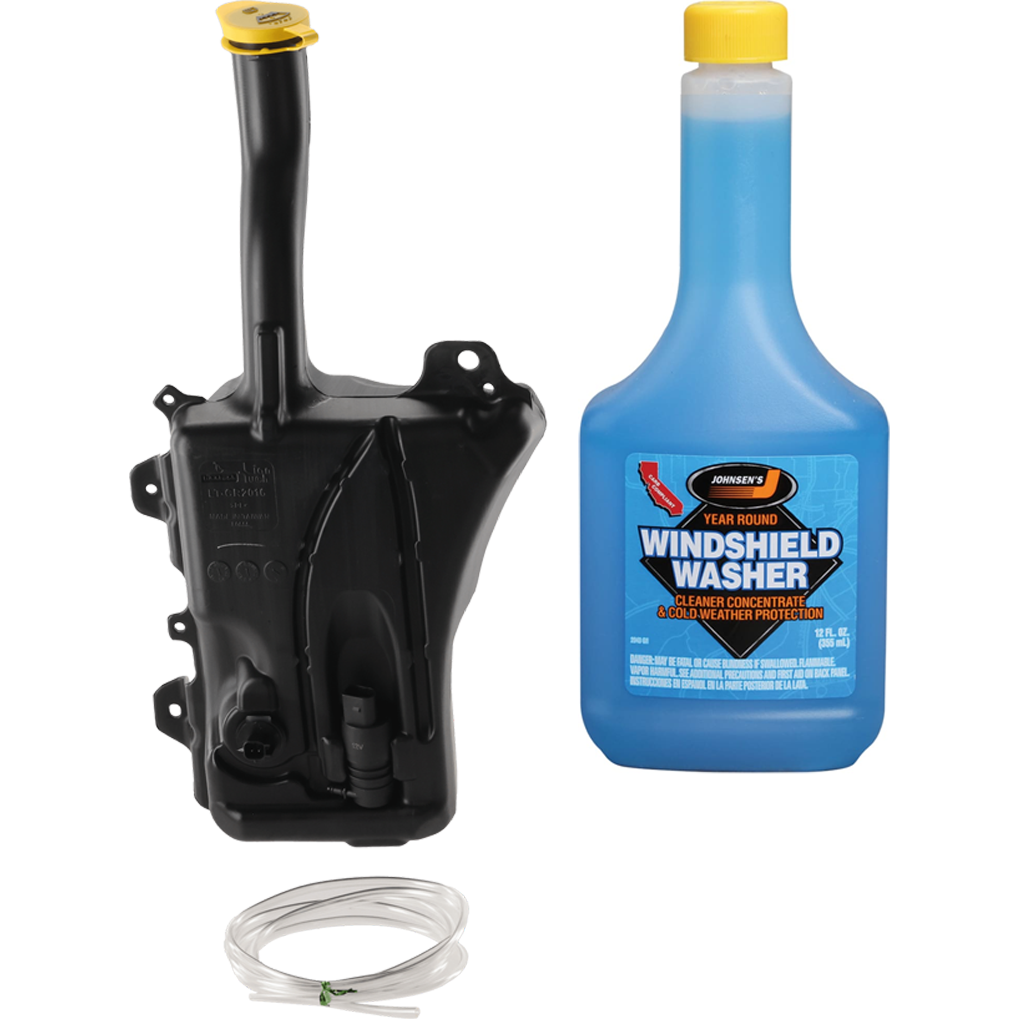 AM CHRYSLER 200-15-17 WASHER RESERVOIR AND FLUID KIT 2 pc kit includes Washer Fluid Concentrate SKU KIT 080725-590