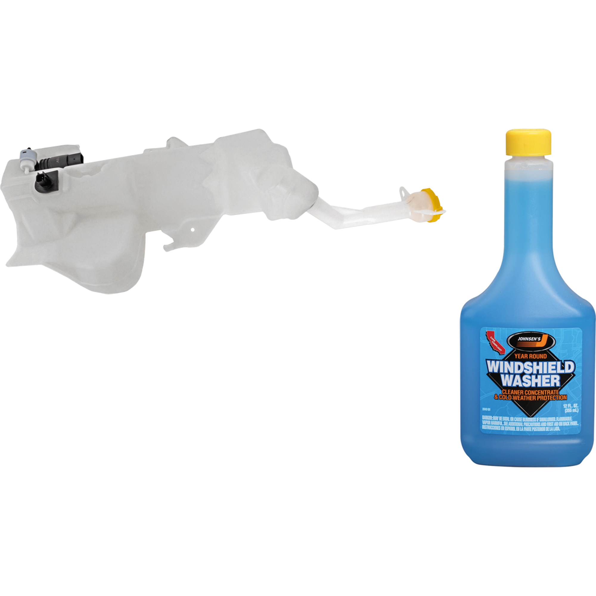 AM PACIFICA 17-21 VOYAGER 20-22 WASHER RESERVOIR AND FLUID KIT 2 pc kit includes Washer Fluid Concentrate SKU KIT 080725-591