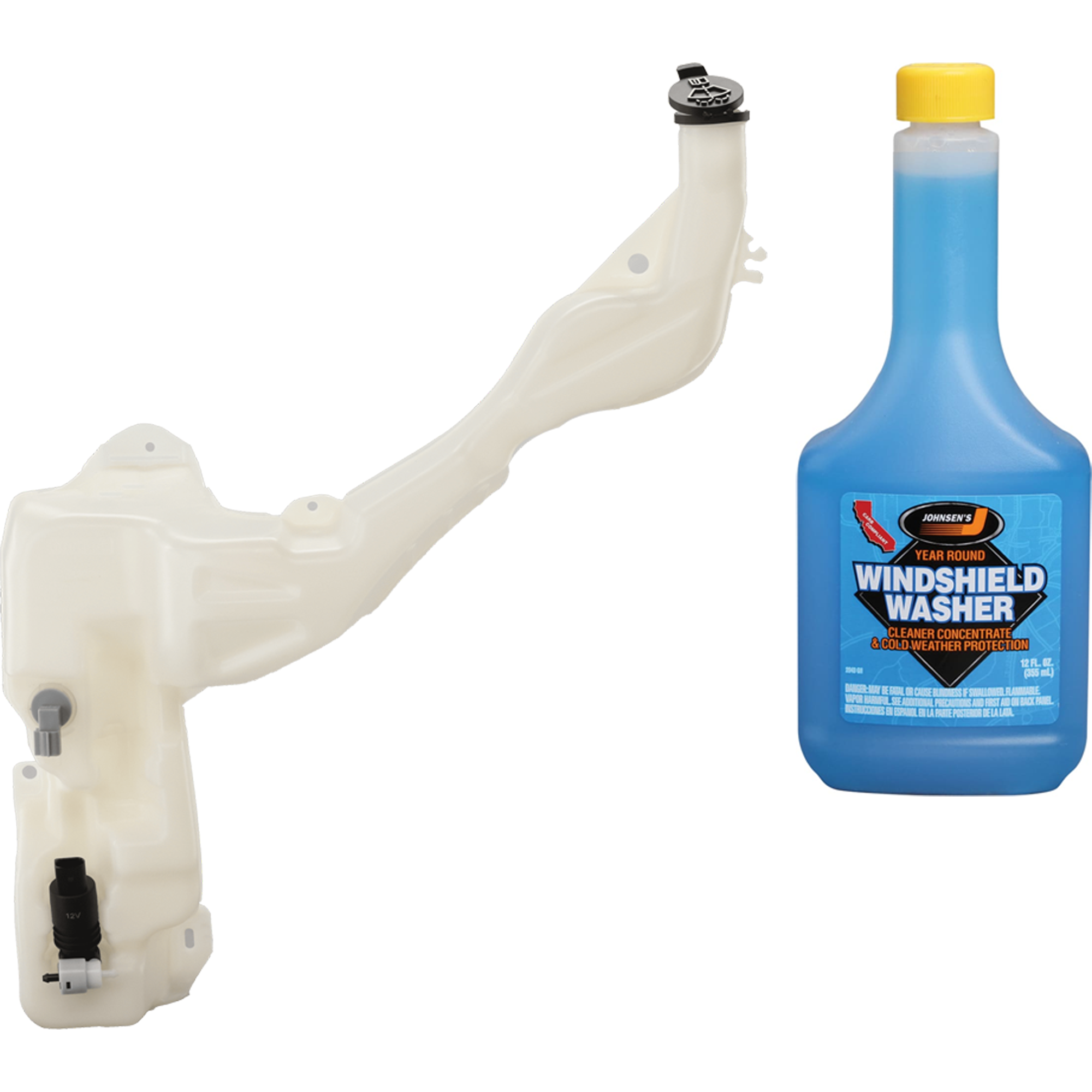 AM EQUINOX TERRAIN 23-24 WASHER RESERVOIR AND FLUID KIT 2 pc kit includes Washer Fluid Concentrate SKU KIT 080725-594
