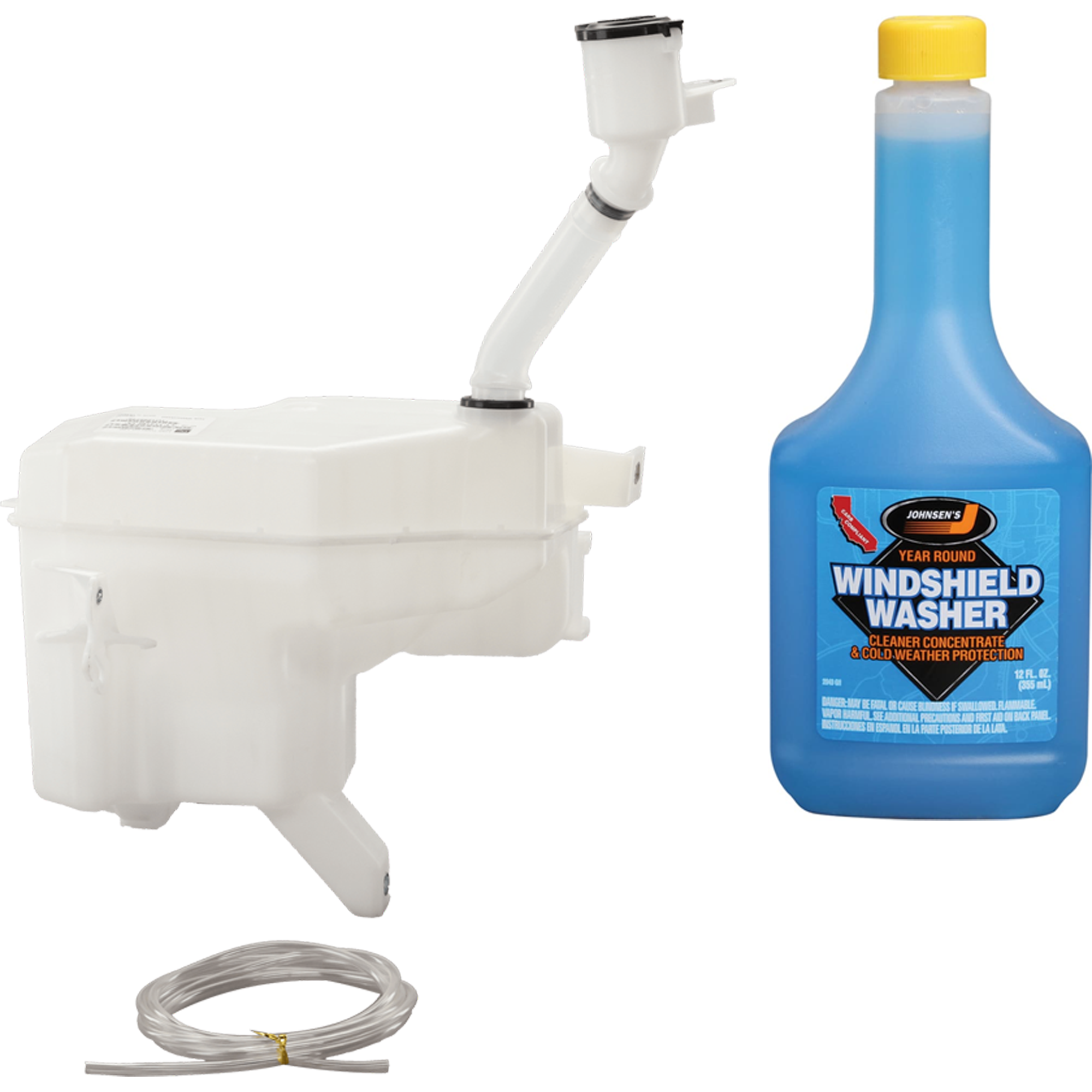 AM HIGHLANDER 20-24 WASHER RESERVOIR AND FLUID KIT 2 pc kit includes Washer Fluid Concentrate SKU KIT 080725-597