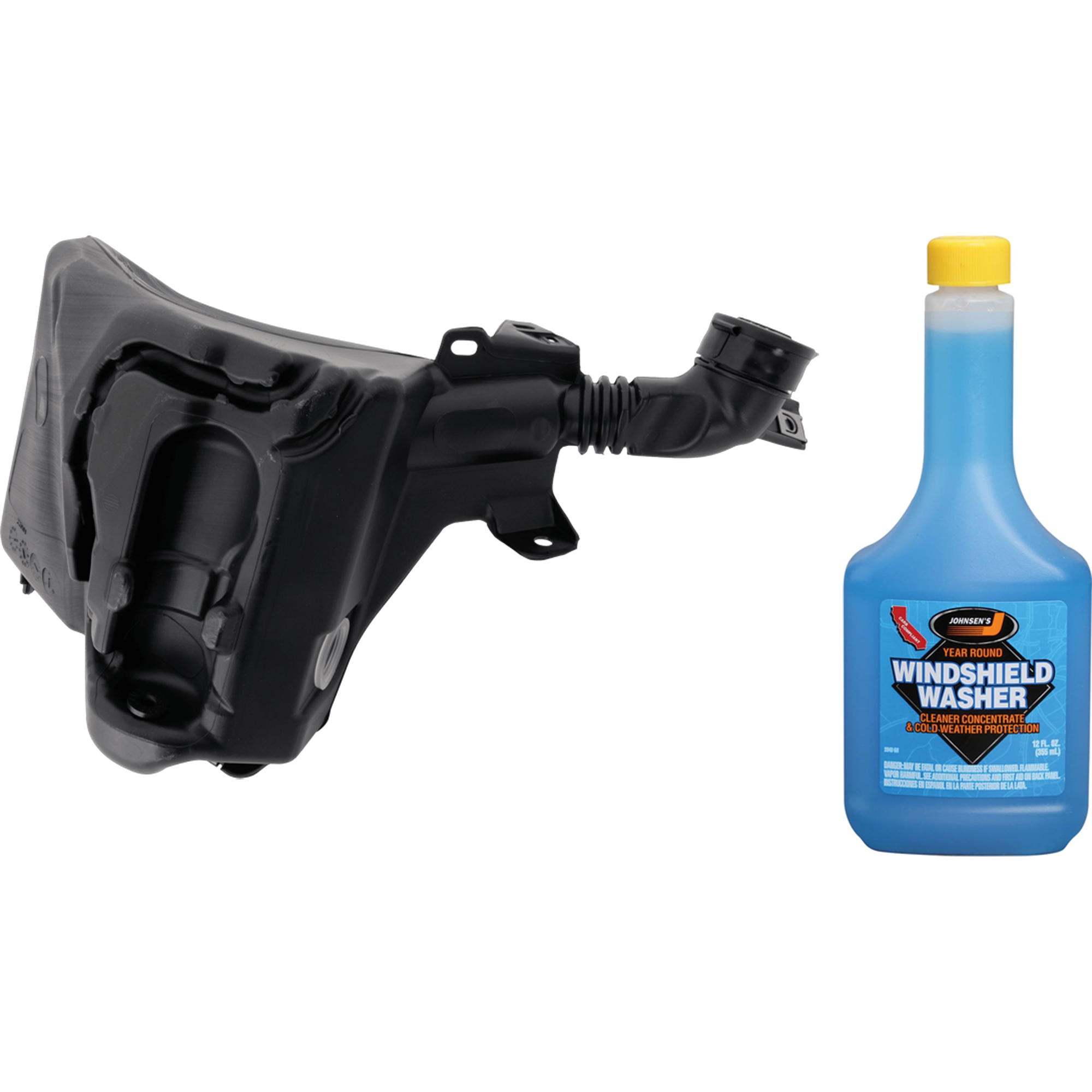 AM MODEL 3-17-23 WASHER RESERVOIR AND FLUID KIT 2 pc kit includes Washer Fluid Concentrate SKU KIT 080725-603