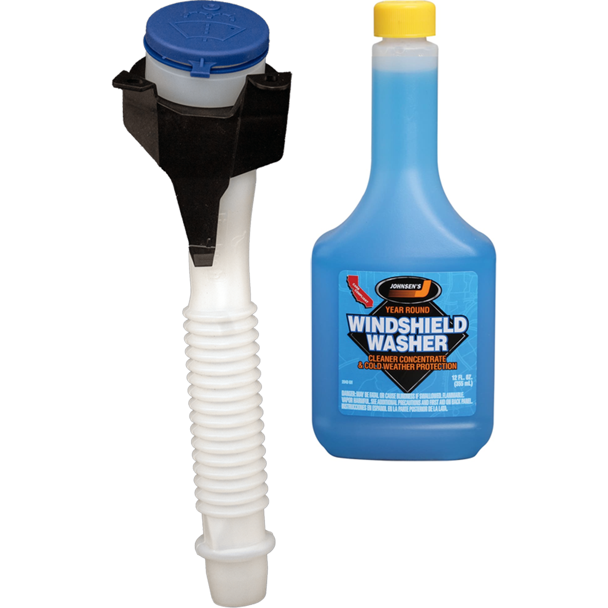 AM TRANSIT CONNECT 14-18 WASHER RESERVOIR AND FLUID KIT 2 pc kit includes Washer Fluid Concentrate SKU KIT 080725-667