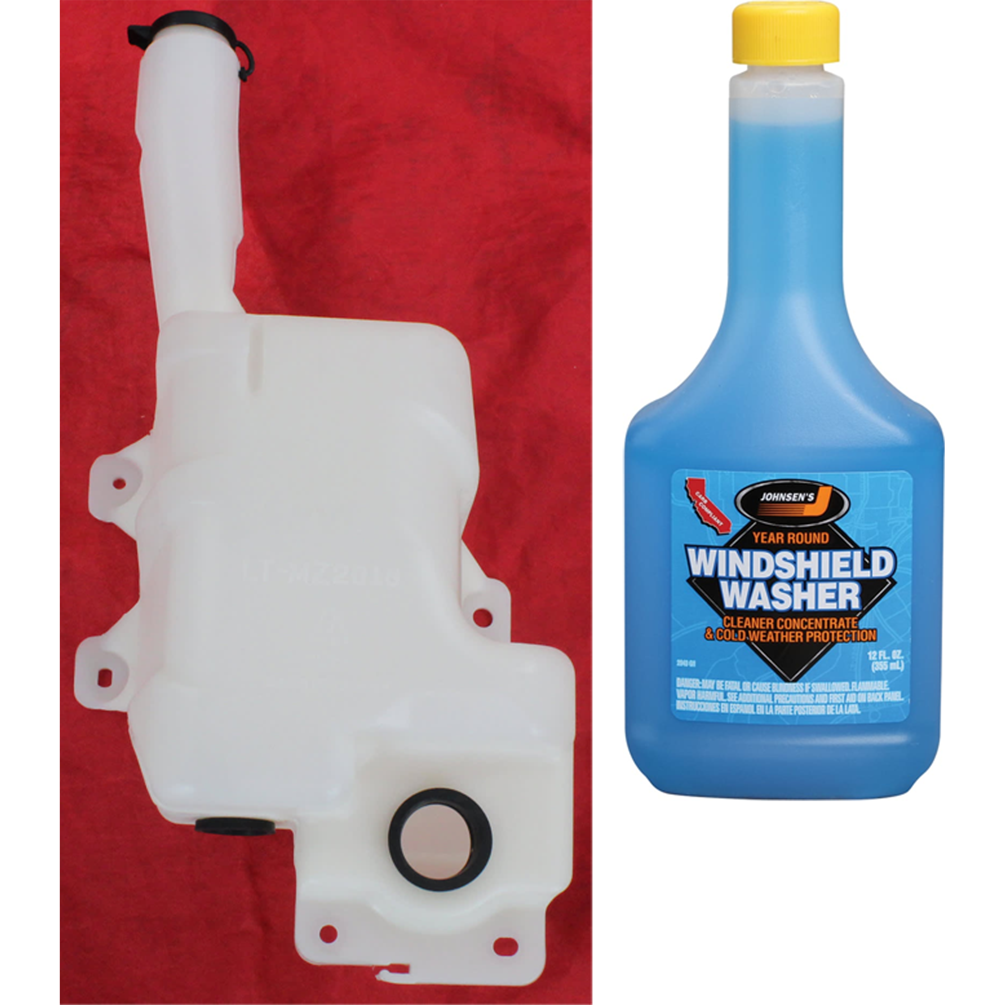 AM MAZDA 6-03-04 WASHER RESERVOIR AND FLUID KIT 2 pc kit includes Washer Fluid Concentrate SKU KIT 080725-676