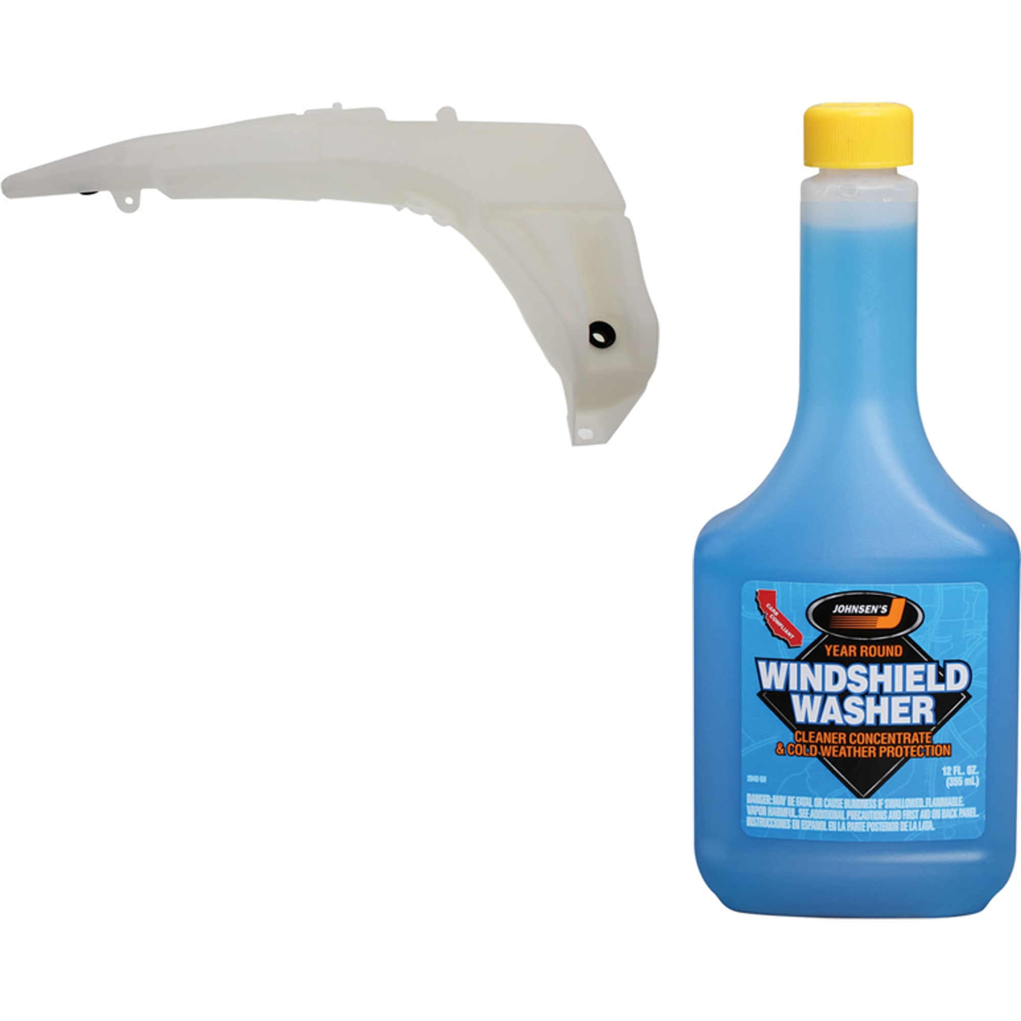 AM FOCUS 00-03 WASHER RESERVOIR AND FLUID KIT 2 pc kit Hatchback Wagon w Washer Fluid Concentrate SKU KIT 080725-86