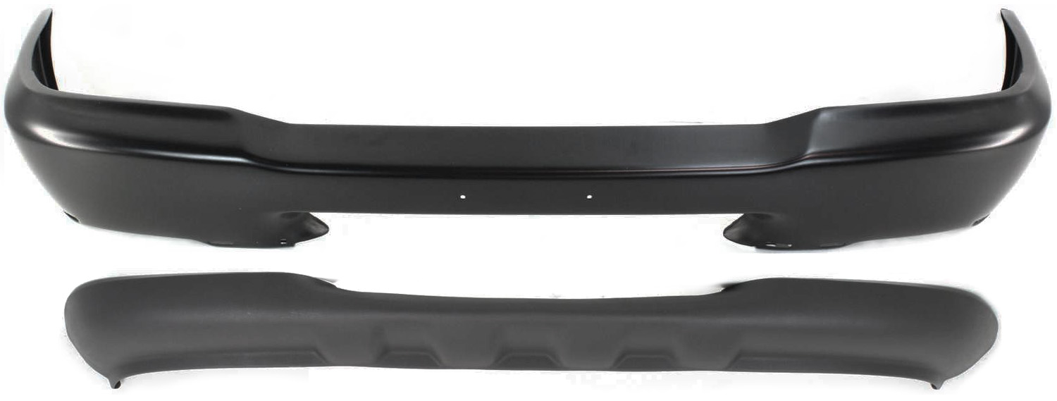 AM RANGER 98-00 FRONT BUMPER Paint to Match 2 pc Kit with Valance SKU KIT 080817-109 Partslink FO1002347 FO1095173 OEM YL5Z17757AAA XL5Z17757APTM F87