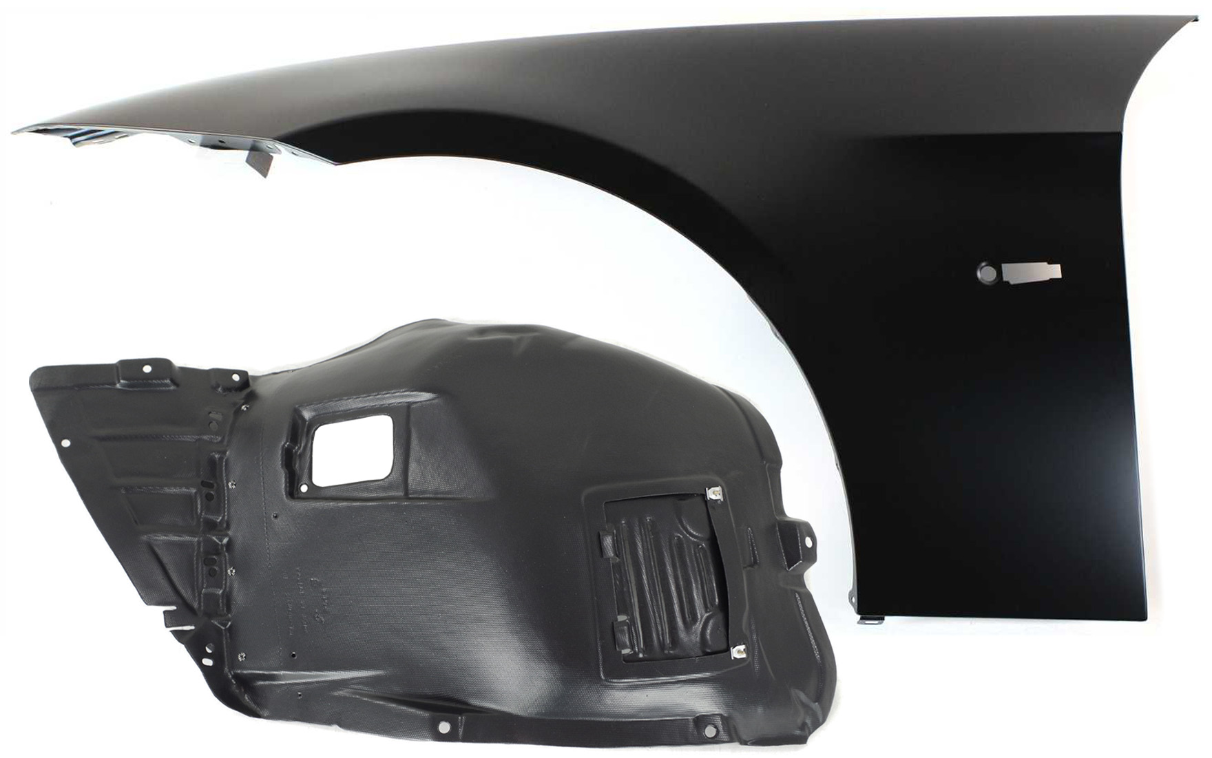 AM 3 SERIESI 06-12 FRONT FENDER LH Primed 2 pc Kit with Fender Liner SKU KIT 080817-161 Partslink BM1240138 OEM 41357135679-51717059379 PFM