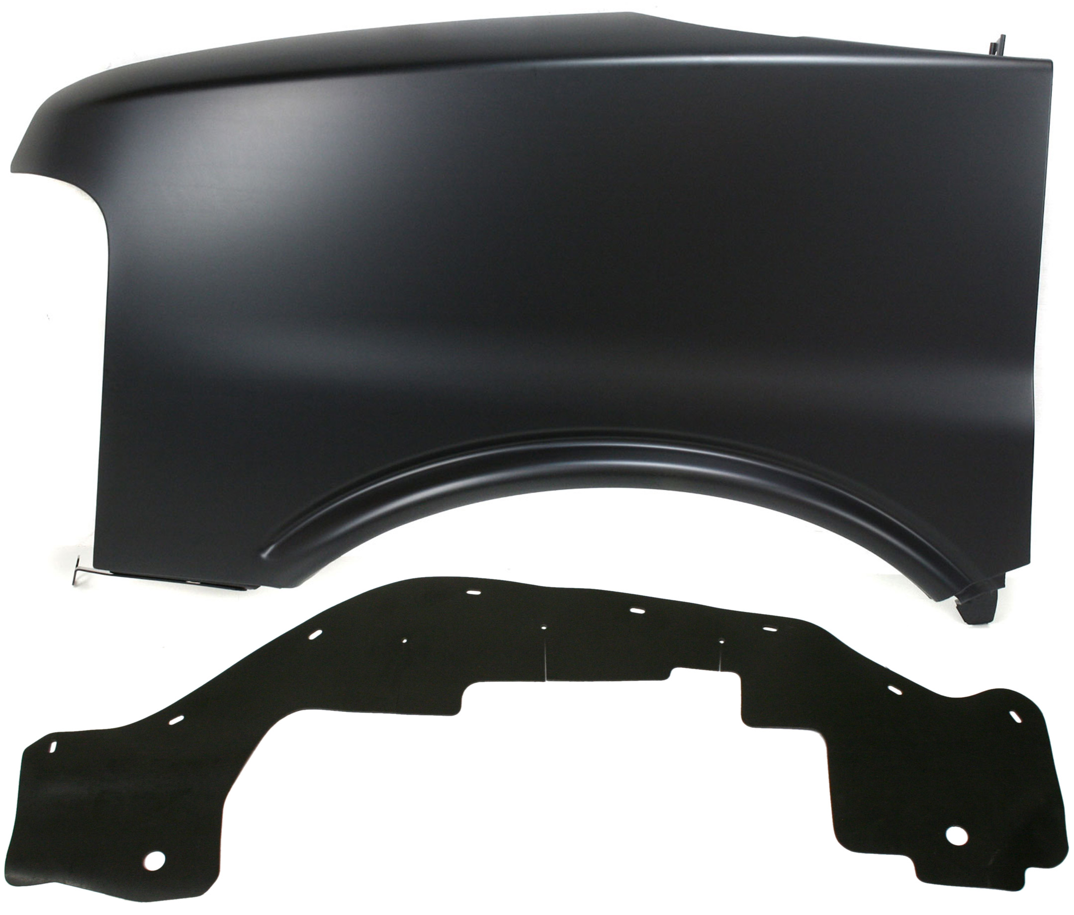 AM EXPRESS SAVANA VAN 03-23 FRONT FENDER LH 2 pc Kit Primed with Fender Liner SKU KIT 080817-163 Partslink GM1240312 GM1250131 OEM 89025252-23507604