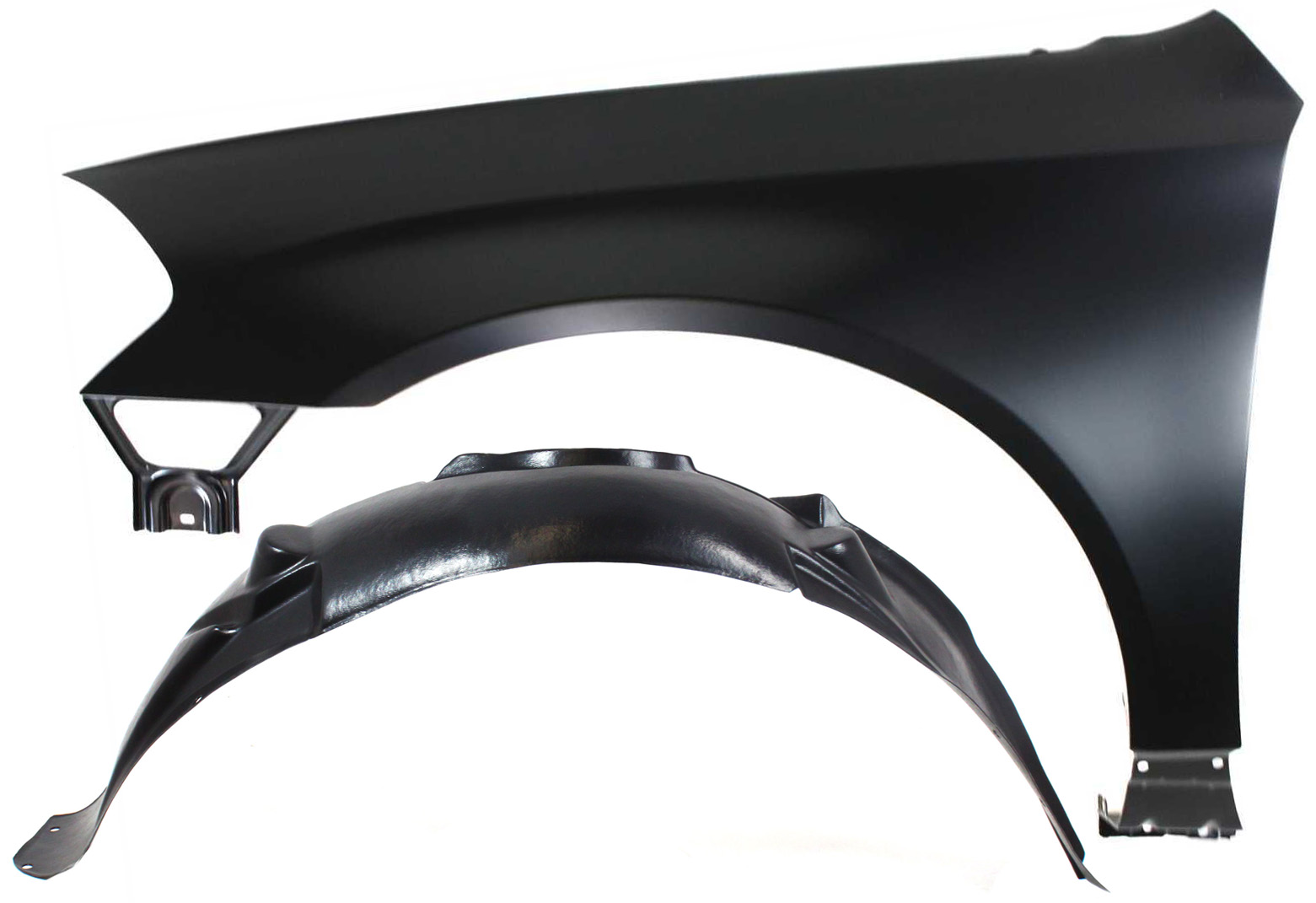 AM IMPALA 06-13 FRONT FENDER LH 2 pc kit with Fender Liner SKU KIT 080817-165 Partslink GM1240326 GM1250122 OEM 89023525-10333703