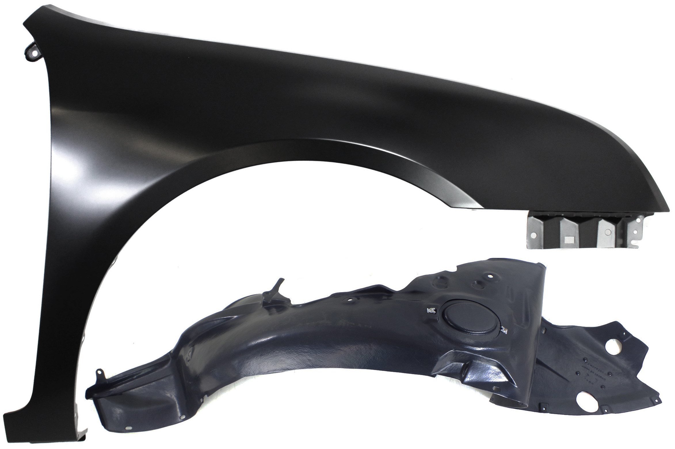 AM FUSION MILAN 06-09 FRONT FENDER RH 2 pc Kit with Fender Liner SKU KIT 080817-168 Partslink FO1241251 FO1251136 OEM 6E5Z16005AA 6E5Z16102A
