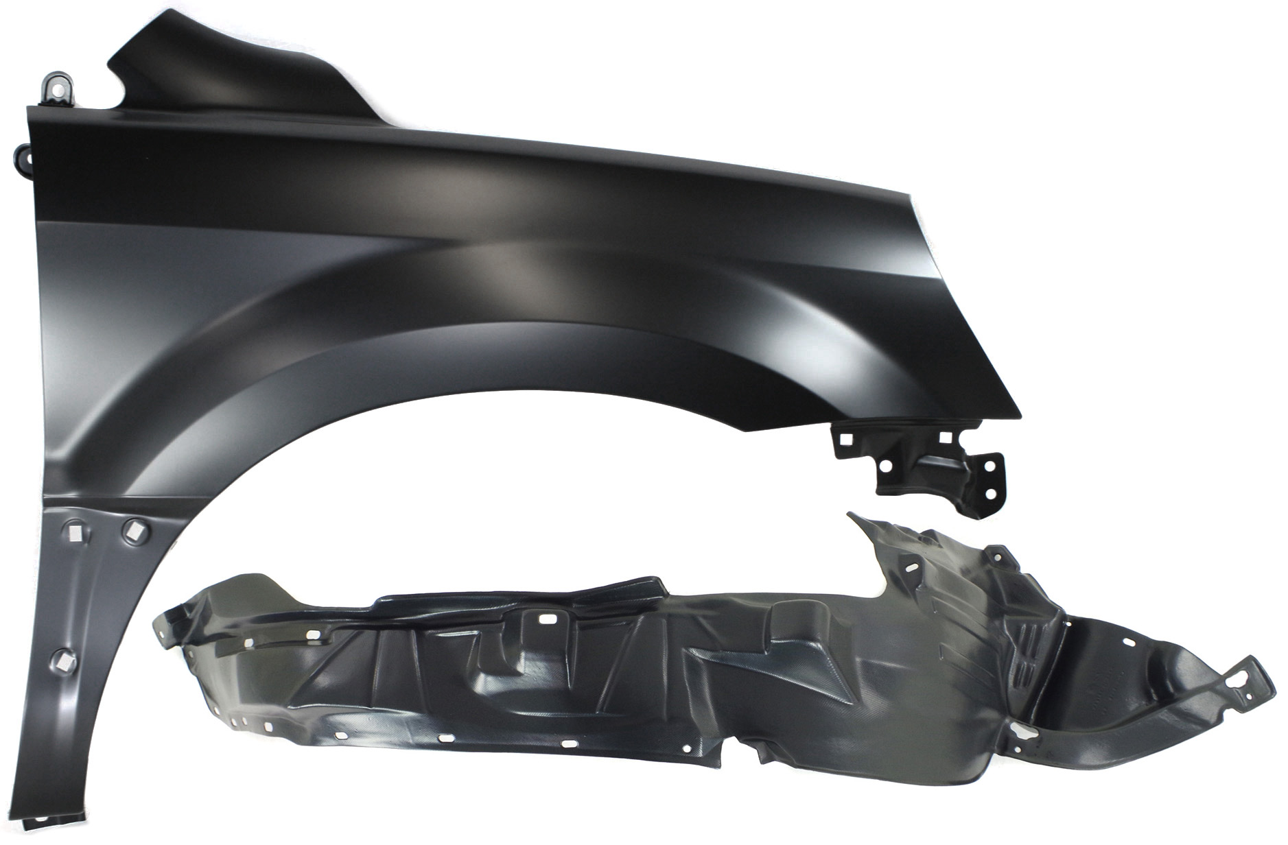 AM PILOT 03-05 FRONT FENDER RH 2 pc Kit Primed with Fender Liner SKU KIT 080817-176 Partslink HO1241159 HO1249118 OEM 60211S9VA90ZZ 74101S9VA00
