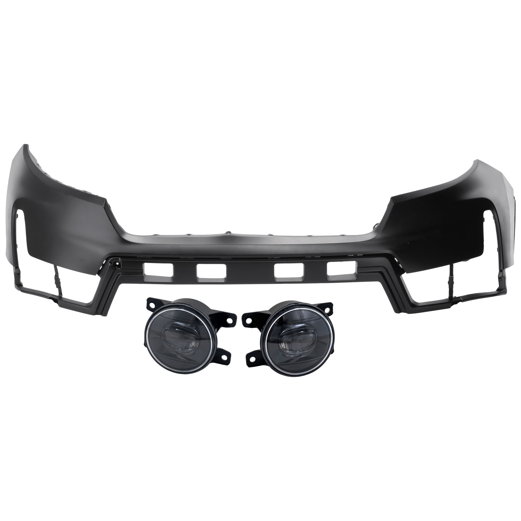 AM PASSPORT 22-25 RIDGELINE 21-23 FRONT BUMPER COVER Upper 3 pc Kit Primed SKU KIT 080826 RR82 Partslink HO1014107 HO2593149 HO2592149 OEM 04711T6ZA50ZZ 33900T20A01-3395