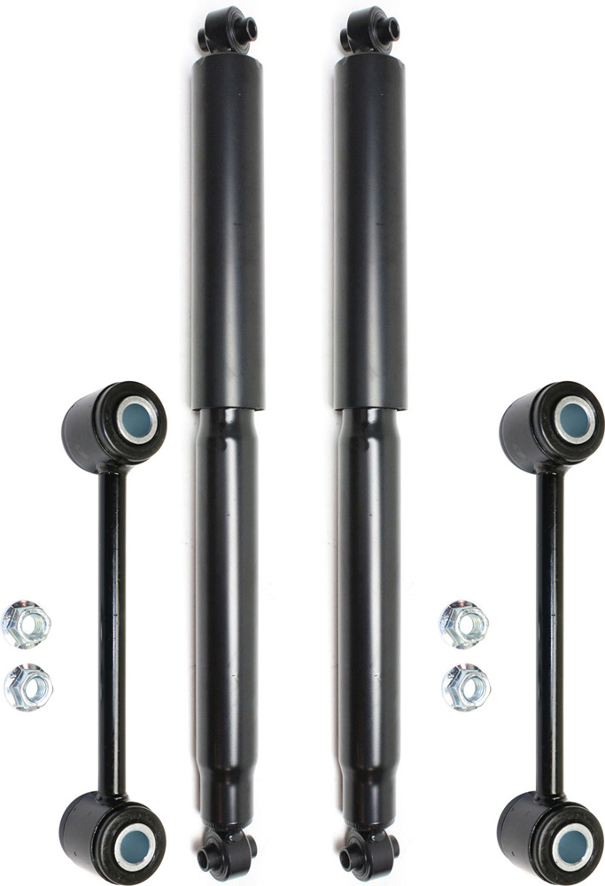 AM DAKOTA 97-10 DAKOTA 11-11 REAR SUSPENSION KIT RH AND LH 4 pc kit with Shock Absorbers and Sway Bar Links SKU KIT 080917-54 OEM 4883055-4883055AB
