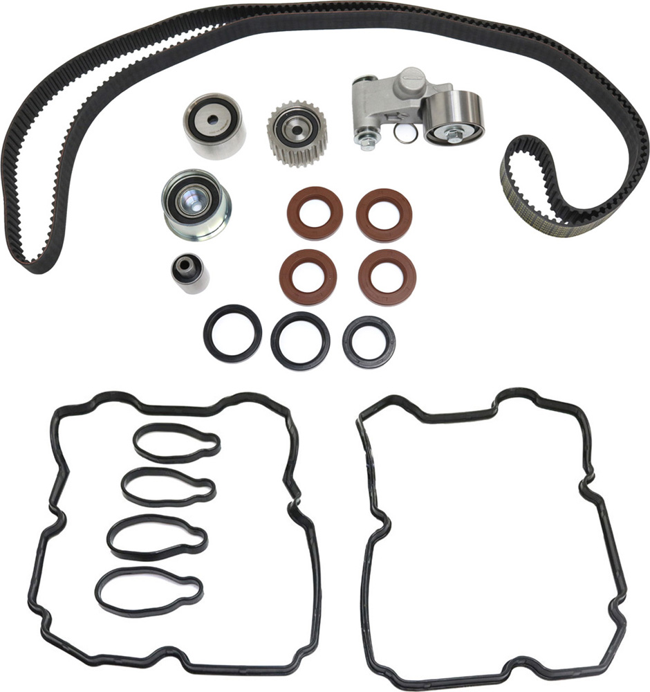 AM LEGACY 05-09 IMPREZA 04-14 TIMING BELT KIT Set of 2 with Valve Cover Gasket 4 Cyl 2.5L DOHC 16 Valve SKU KIT 080917-96 OEM 2523280-95328K1 GTK0328 TB328K