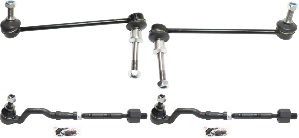 AM X5-07-13 X6-08-14 FRONT SUSPENSION KIT RH AND LH 4 pc kit with Sway Bar Links and Tie Rod Assembly SKU KIT 081017-28 OEM 1016918-45G1039 SL943-5451836