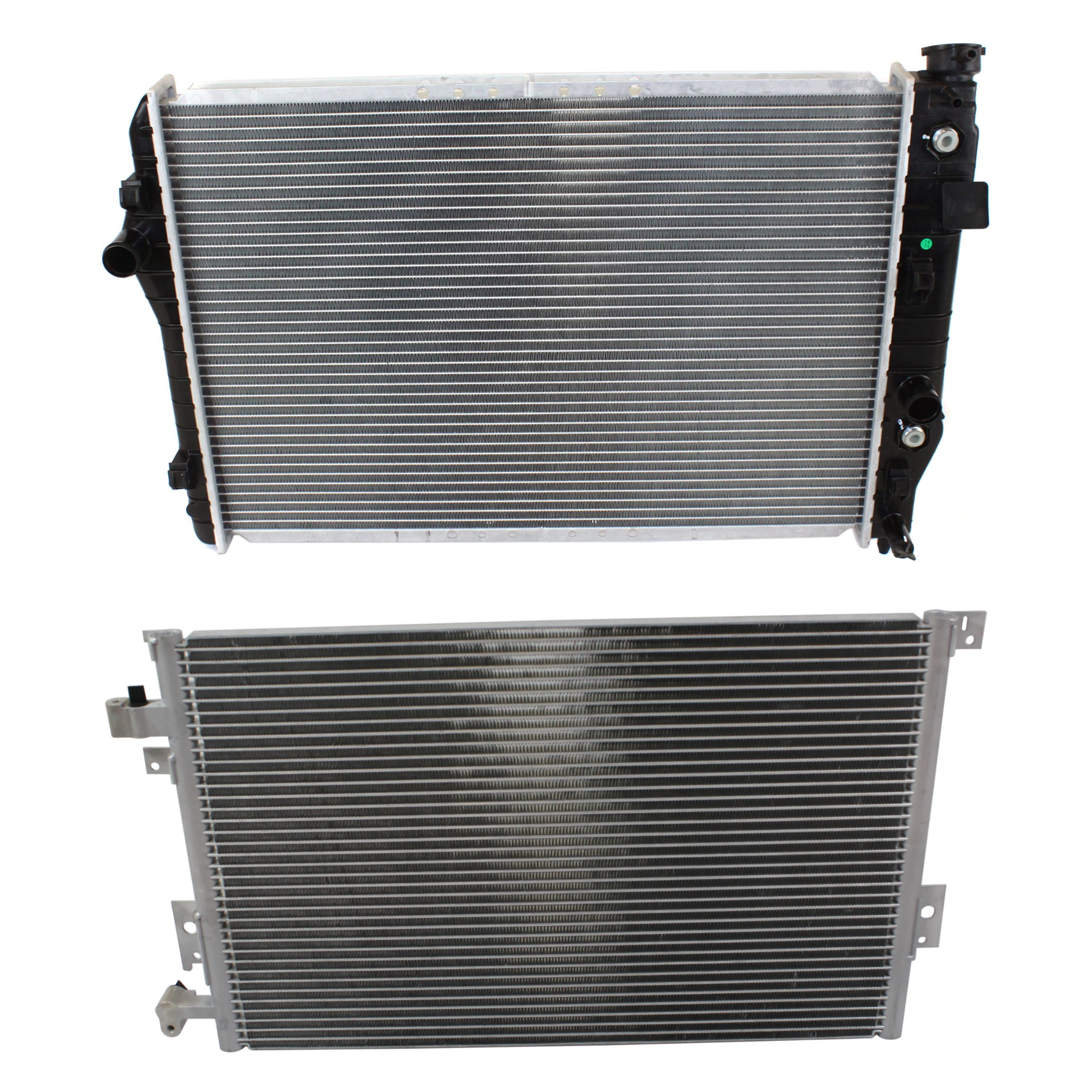 AM CAMARO FIREBIRD 98-02 A C CONDENSER RADIATOR KIT 2 pc kit 5.7L Eng. 8 Cyl. SKU KIT 081024-63 Partslink GM3030136 GM3010176 GM3010178 OEM 52472662-52471357