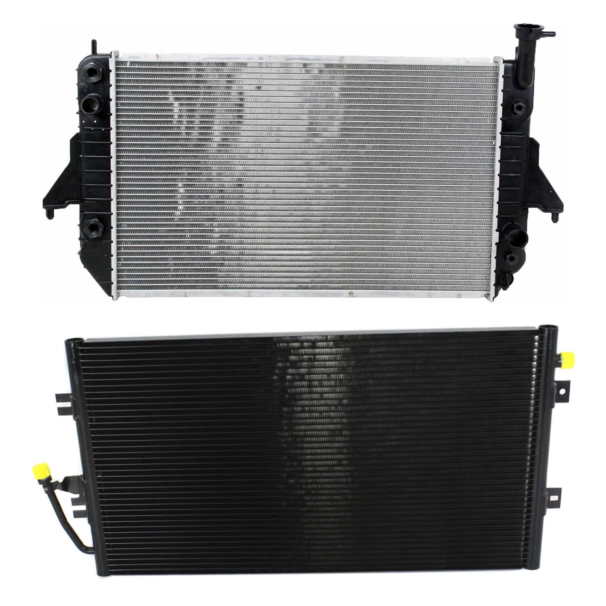 AM ASTRO SAFARI 96-05 A C CONDENSER RADIATOR KIT 2 pc kit 4.3L Eng. 6 Cyl. SKU KIT 081024-94 Partslink GM3030178 GM3010514 OEM 52456513-15180873