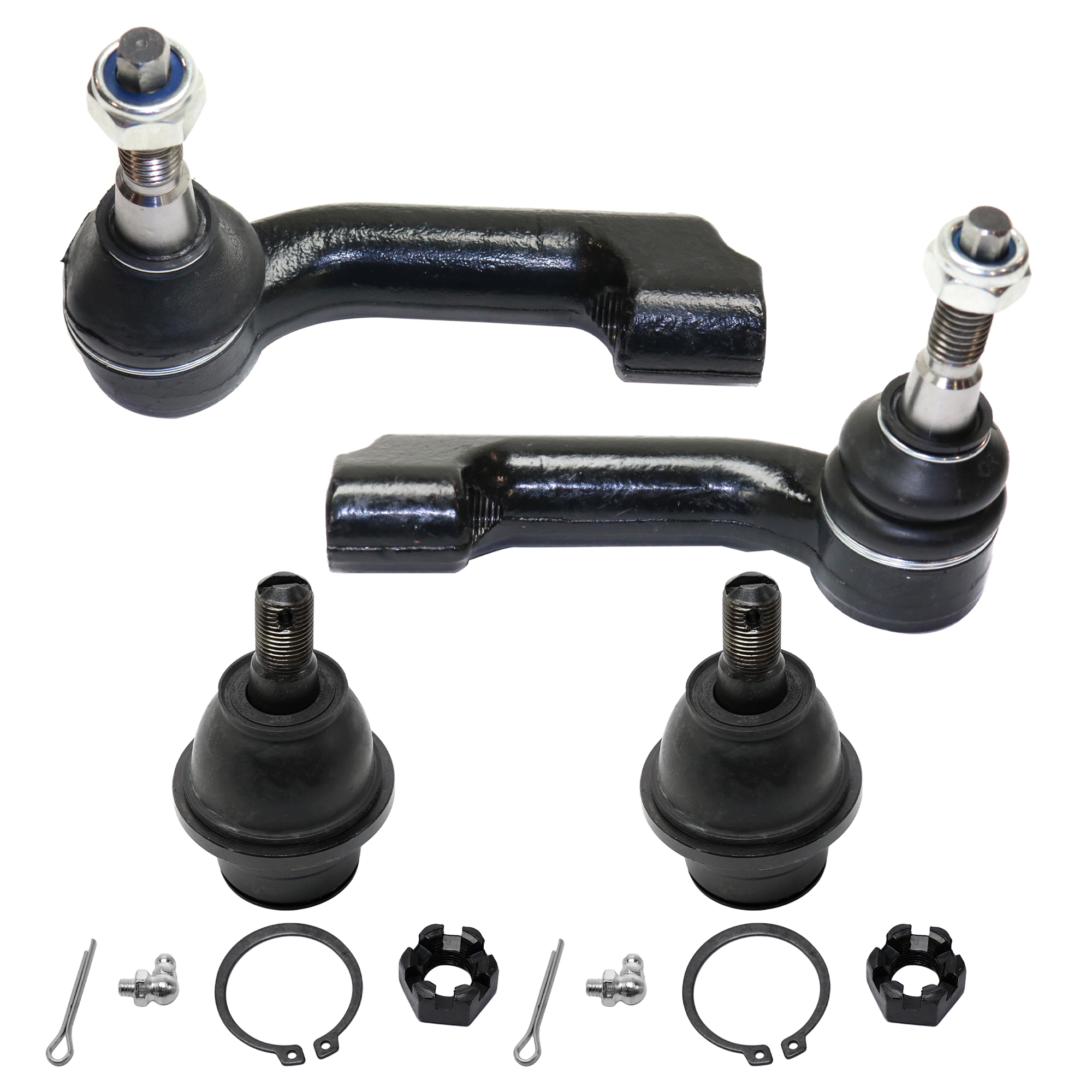 AM NAVIGATOR EXPEDITION 07-17 FRONT TIE ROD RH AND LH Outer 4 pc kit with Ball Joint SKU KIT 081324 C1105 OEM 7L1Z3A130L 7L1Z3A130R 2601745