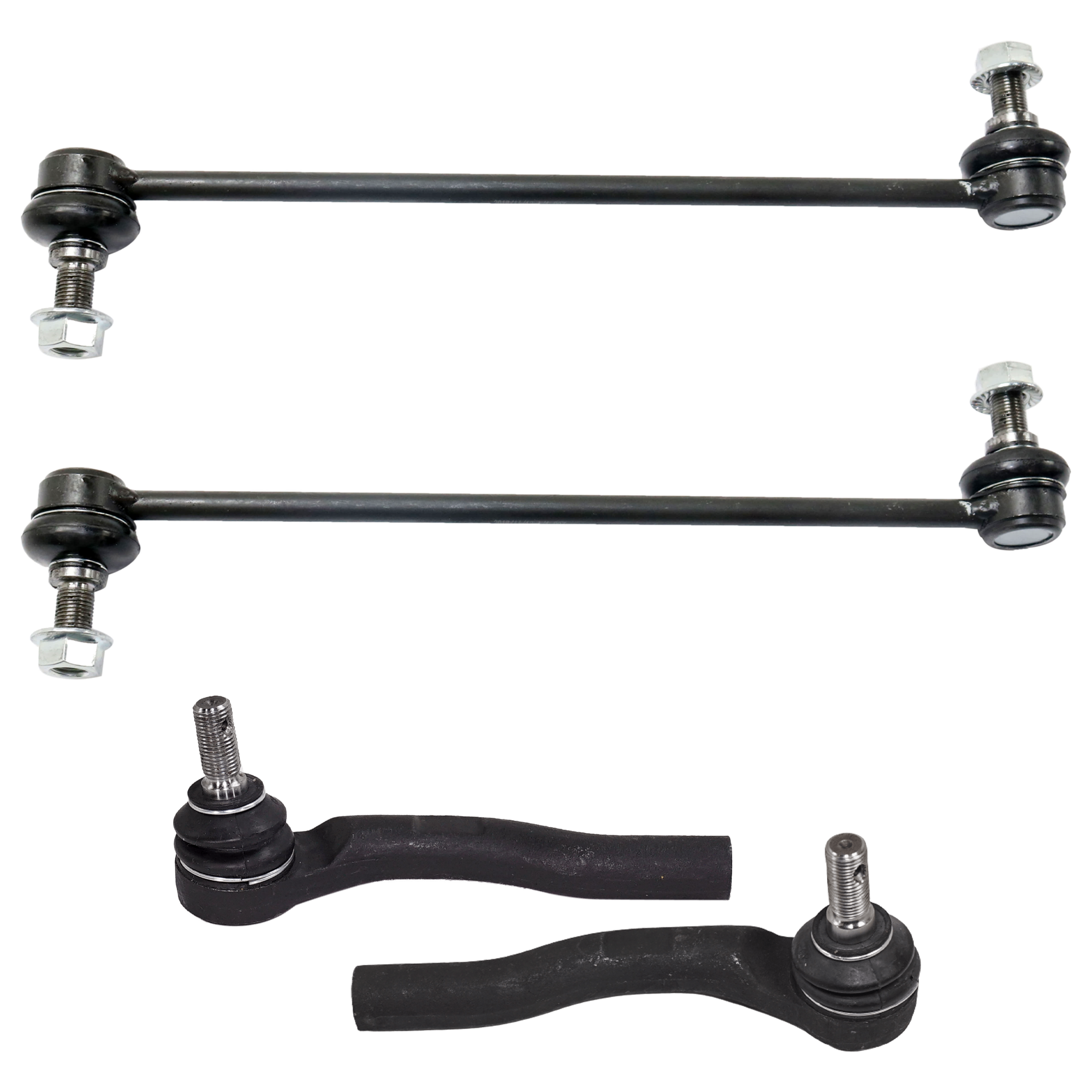 AM CR V 12-16 SWAY BAR LINK 4 pc Kit with Tie Rod End SKU KIT 081324 C1119 OEM 51320T0AA01-51320STKA01-53560T