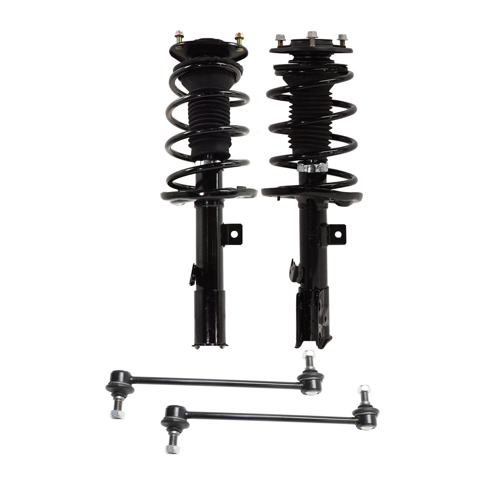 AM COROLLA 14-19 FRONT FULLY LOADED STRUT RH AND LH 4 pc Kit with Sway Bar Link SKU KIT 081324 C1169 OEM 485108Z298-172989 SR4478-13337