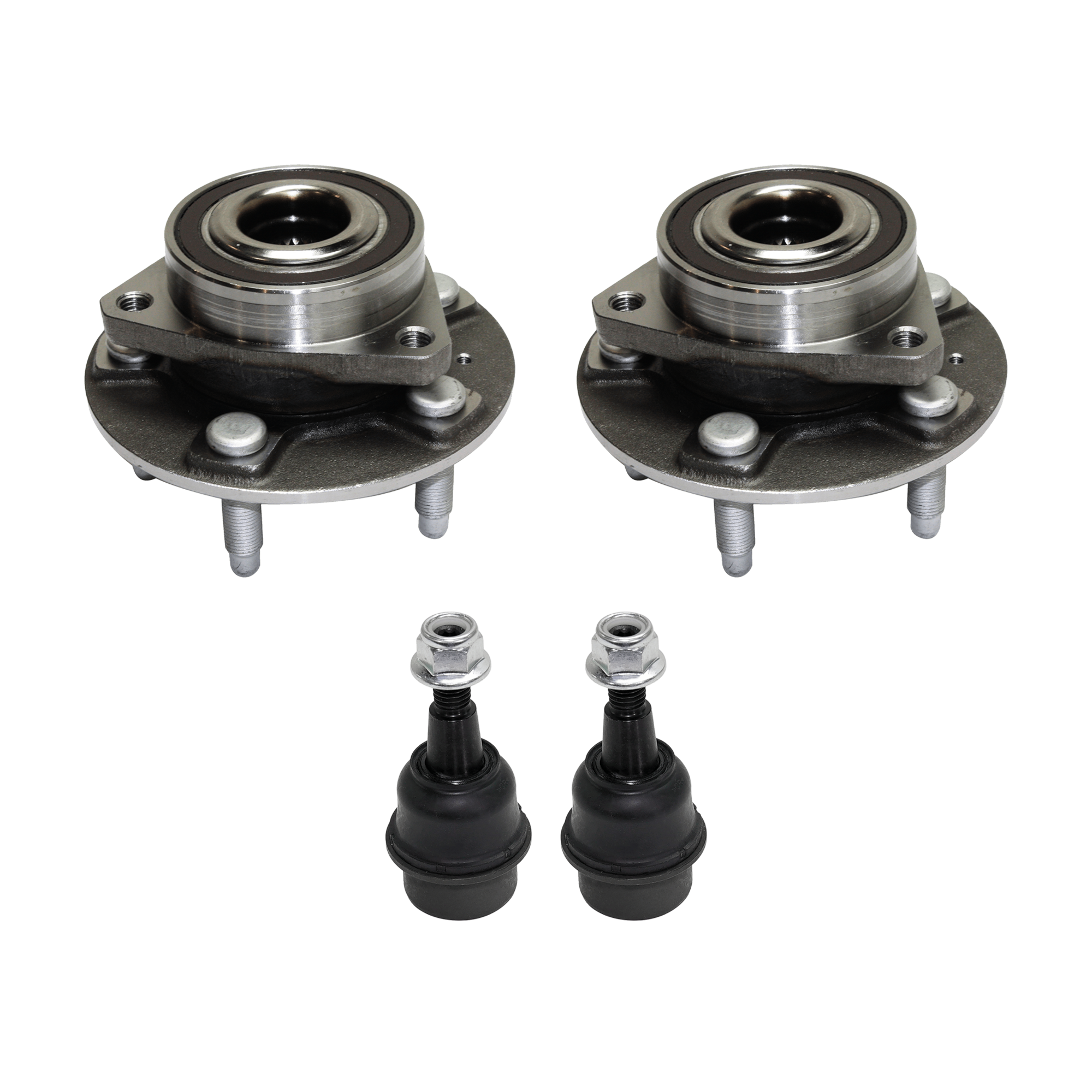 AM CTS 08-13 HUB ASSEMBLY 4 pc kit with Ball Joint SKU KIT 081324 C1492 OEM 13580685-19329437