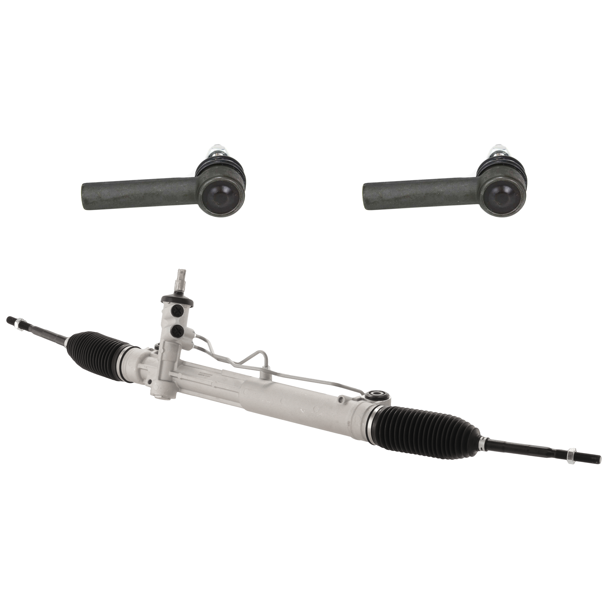 AM CHRYSLER 300-06-10 CHARGER 07-10 STEERING RACK Power w Inner Tie Rods RWD 3 pc Kit with Tie Rod End SKU KIT 081324 C1502 OEM 4782341-1016754-2693215-401187