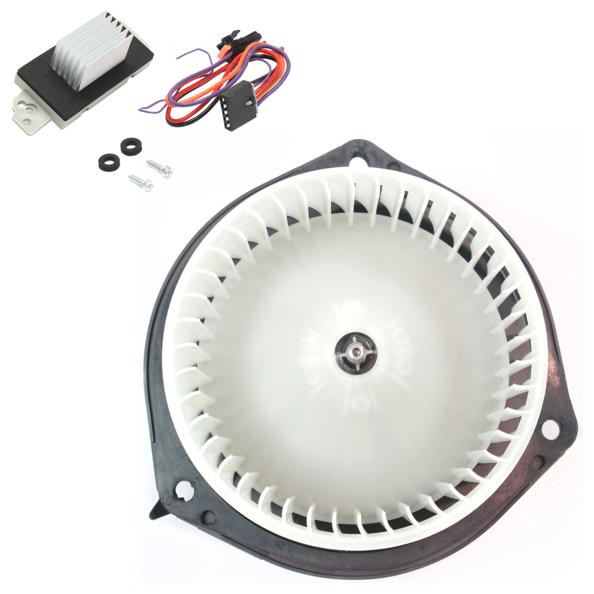 AM GRAND PRIX 04-08 BLOWER MOTOR 2 pc kit w Blower Motor Resistor SKU KIT 081324 C1572 OEM 22792042-19260762-8888929760