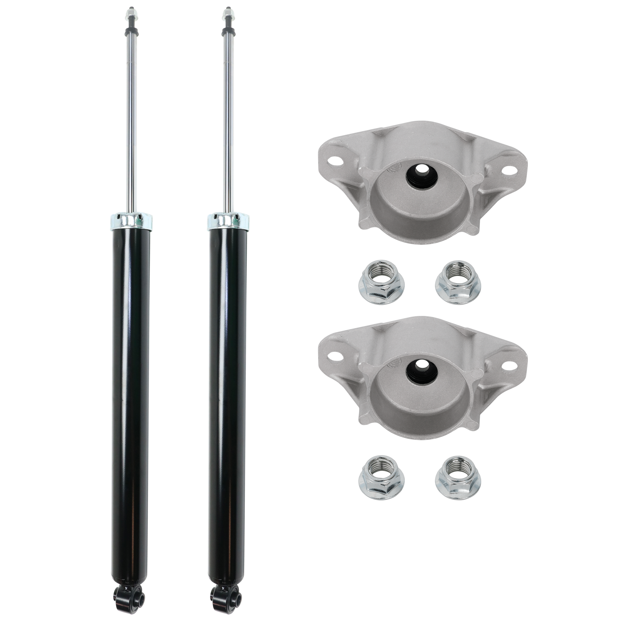 AM FOCUS 12-18 SHOCK ABSORBER 4 pc Kit with Shock and Strut Mount SKU KIT 081324 C1660 OEM BV6Z18125D BV6Z18125B BP4K2891