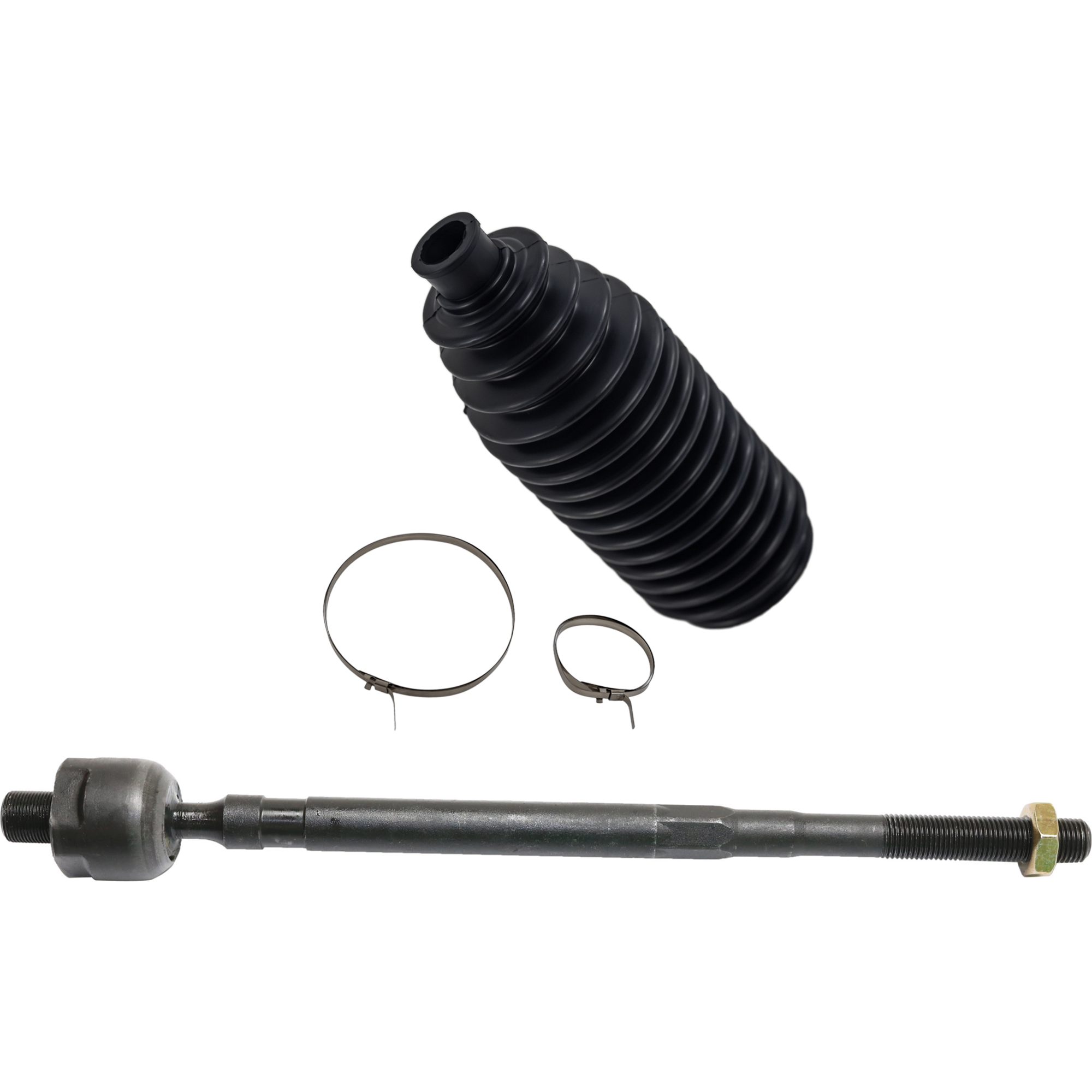 AM MAXIMA 00-03 STEERING RACK BOOT Front RH=LH 2 pc Kit with Tie Rod End SKU KIT 081324 C2006 OEM 4553530010-485212Y405-485215Y4