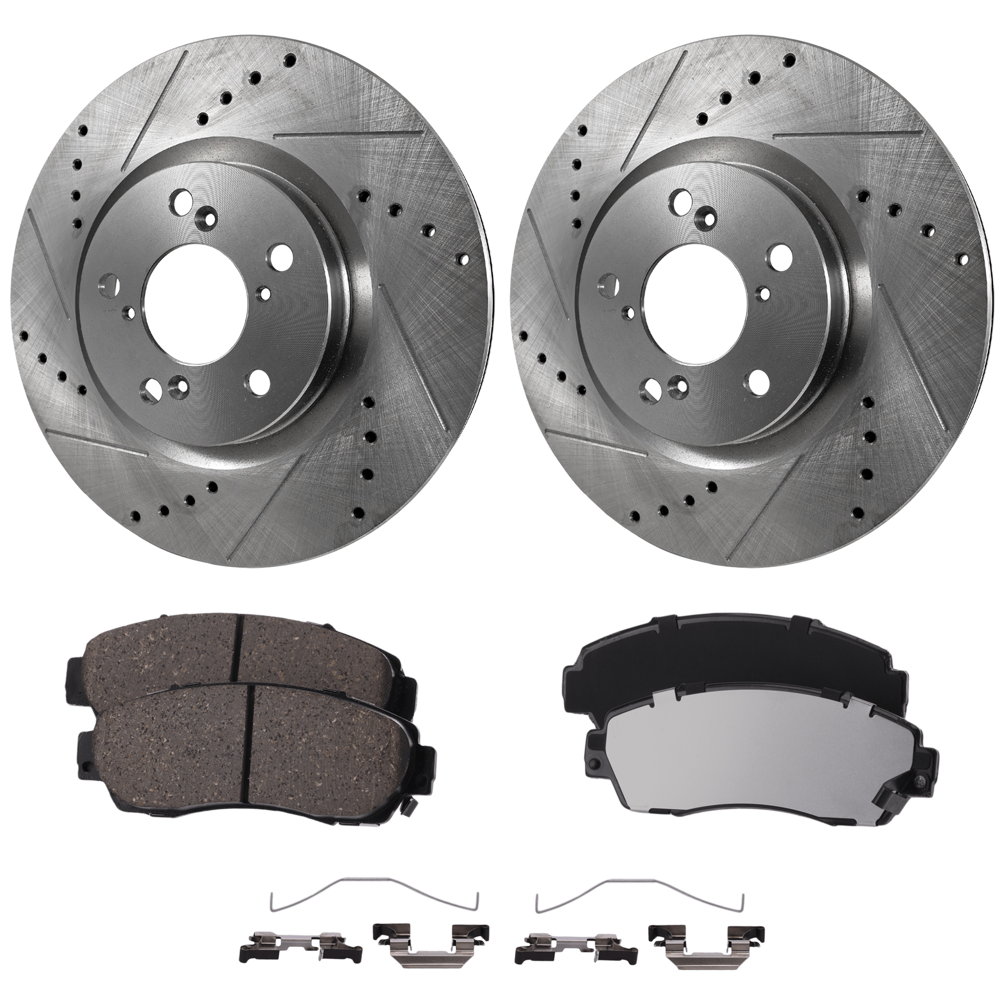 AM PASSPORT 19-20 FRONT BRAKE DISC AND PAD KIT 2 Wheel Set SKU KIT 081324 C2062 OEM 31538-44697-0833635-900832-600
