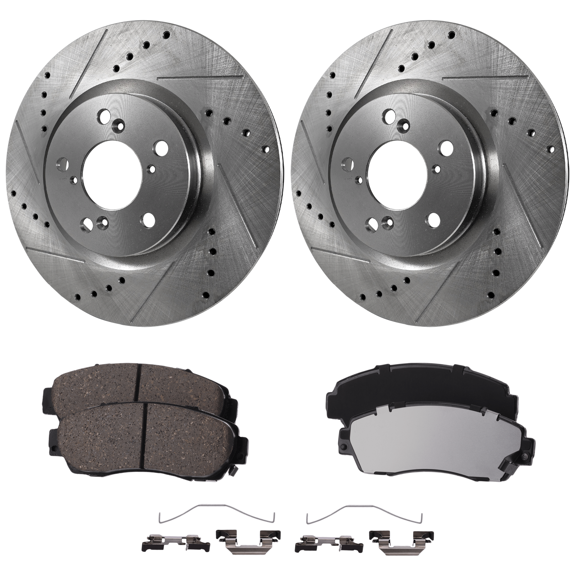 AM PASSPORT 19-20 FRONT BRAKE DISC AND PAD KIT 2 Wheel Set SKU KIT 081324 C2063 OEM 31-538-446-970-833-600-000-000-000