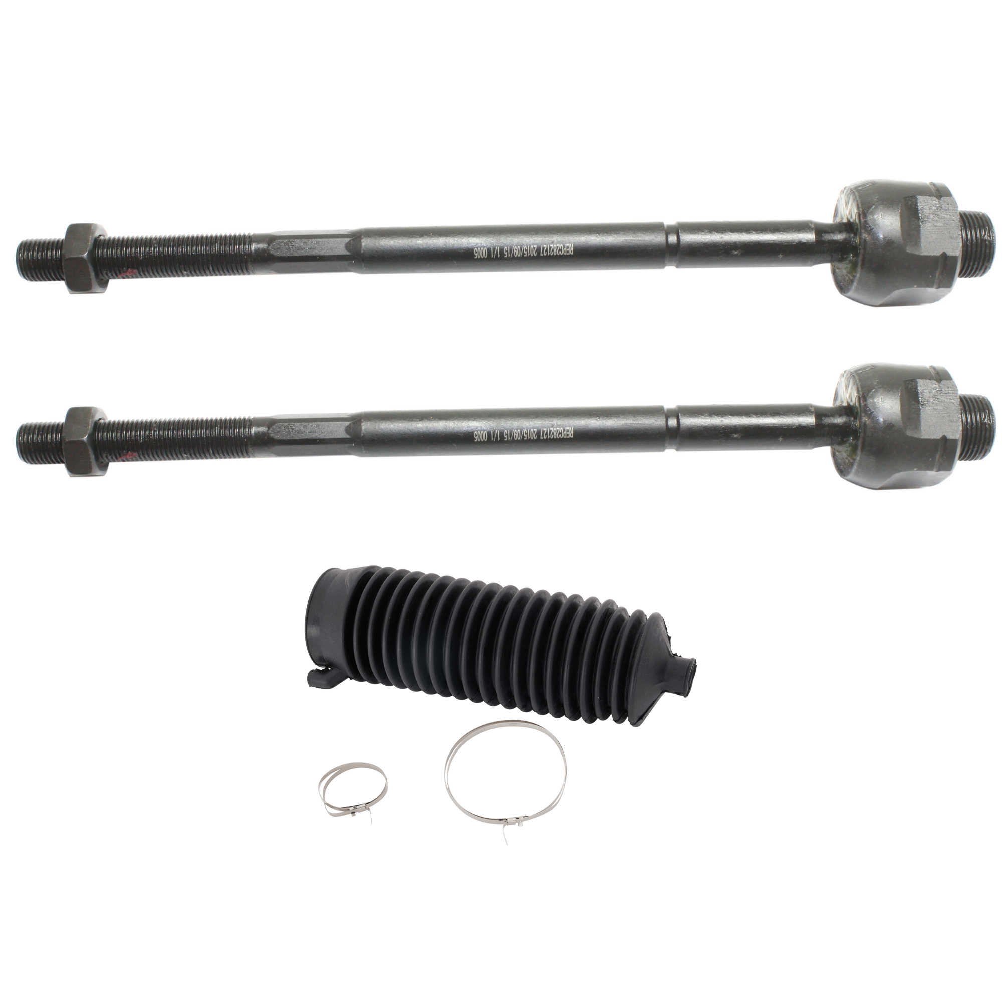 AM SILVERADO SIERRA 99-07 FRONT TIE ROD RH AND LH Inner 3 pc kit with Steering Rack Boot SKU KIT 081324 C2187 OEM 2693123-4011786-26076543-26079