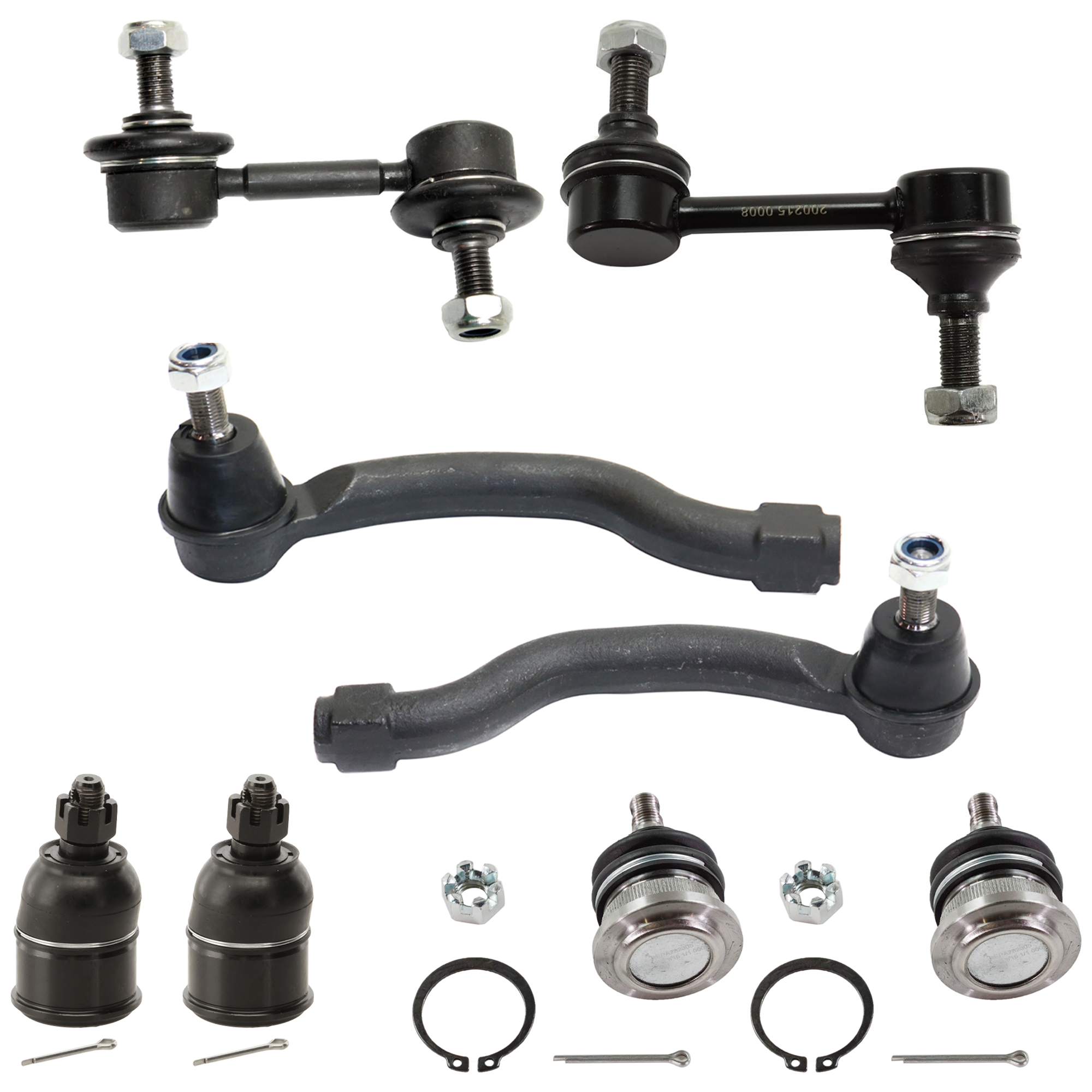 AM Tie Rod End SKU KIT 081324 C218 OEM 53540TA0A01-53560TA0A01-51450S