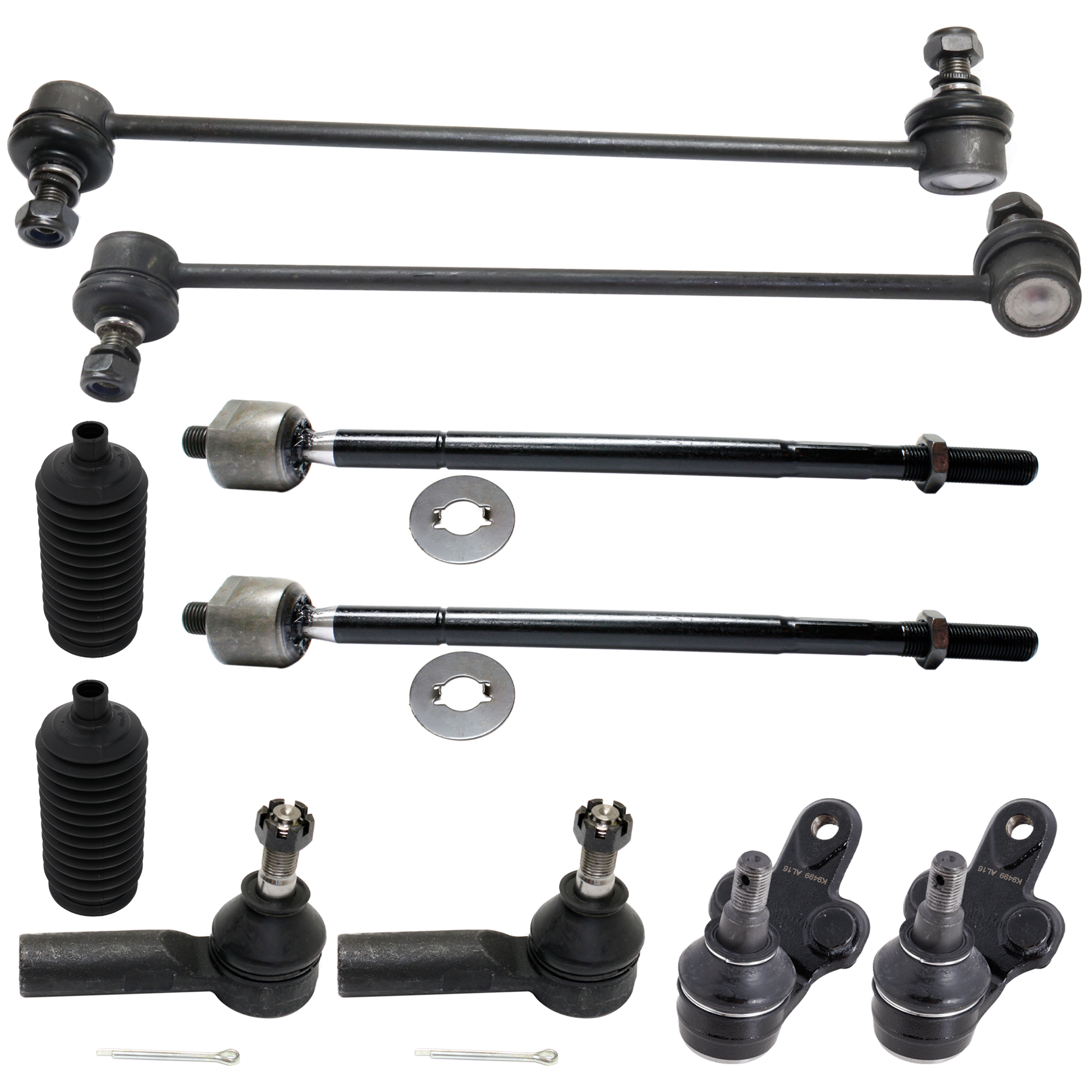 AM ES300-97-01 AVALON 97-04 FRONT BALL JOINT RH 10 pc Kit SKU KIT 081324 C291 OEM 104218-256025-1014286-26013
