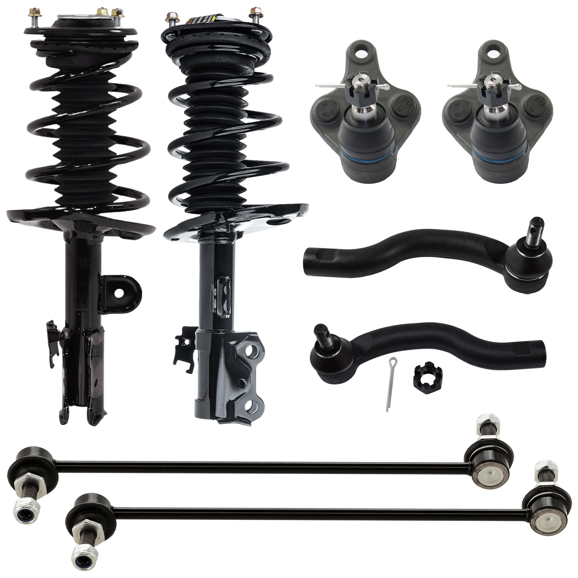 AM Shock Absorber and Strut Assembly SKU KIT 081324 C326 OEM 883-138-501-726-829-000-000-000-000
