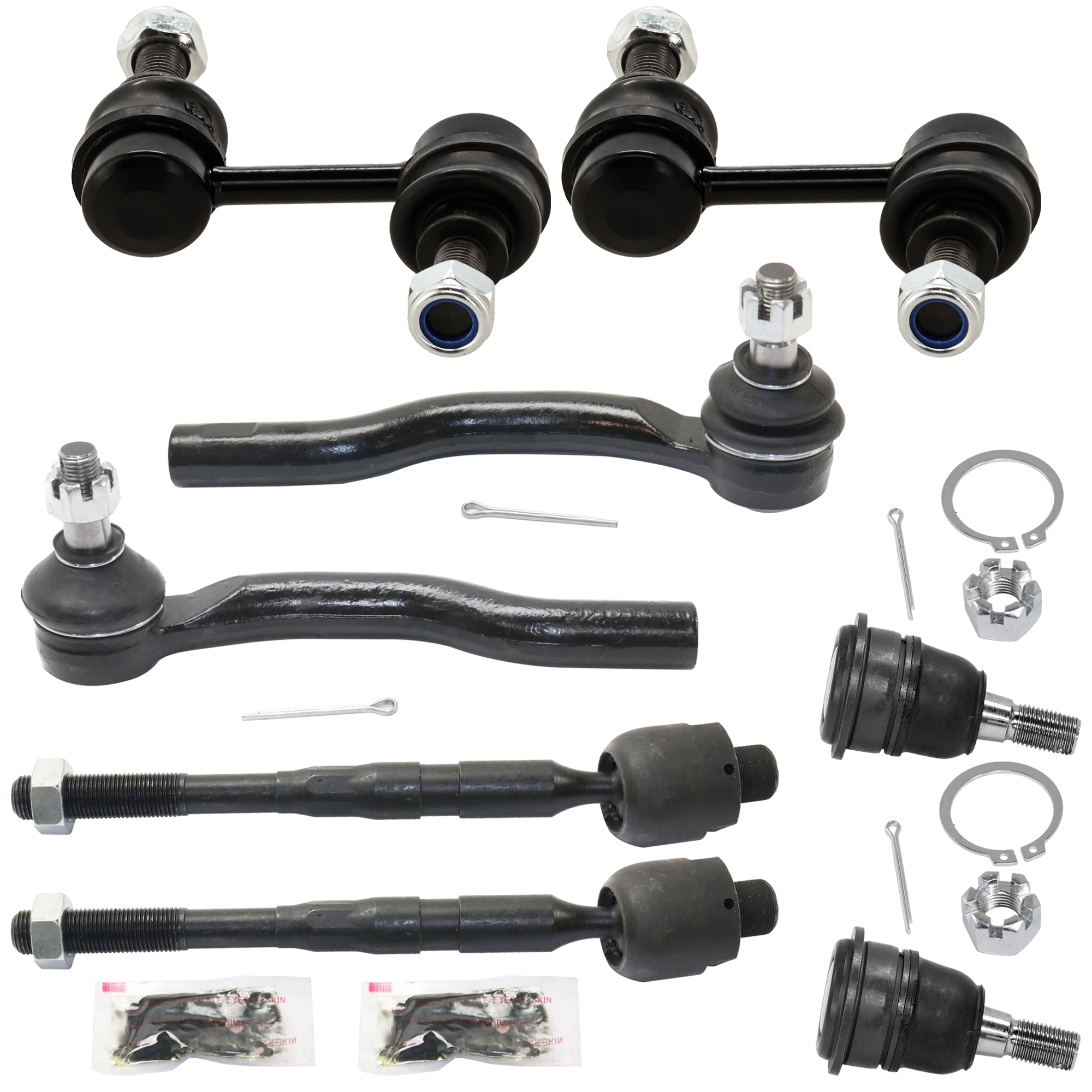 AM TITAN 04-15 SUSPENSION KIT 8 pc Kit with Sway Bar Link and Ball Joint SKU KIT 081324 C465 OEM 485207S025-485217S000-486407S0