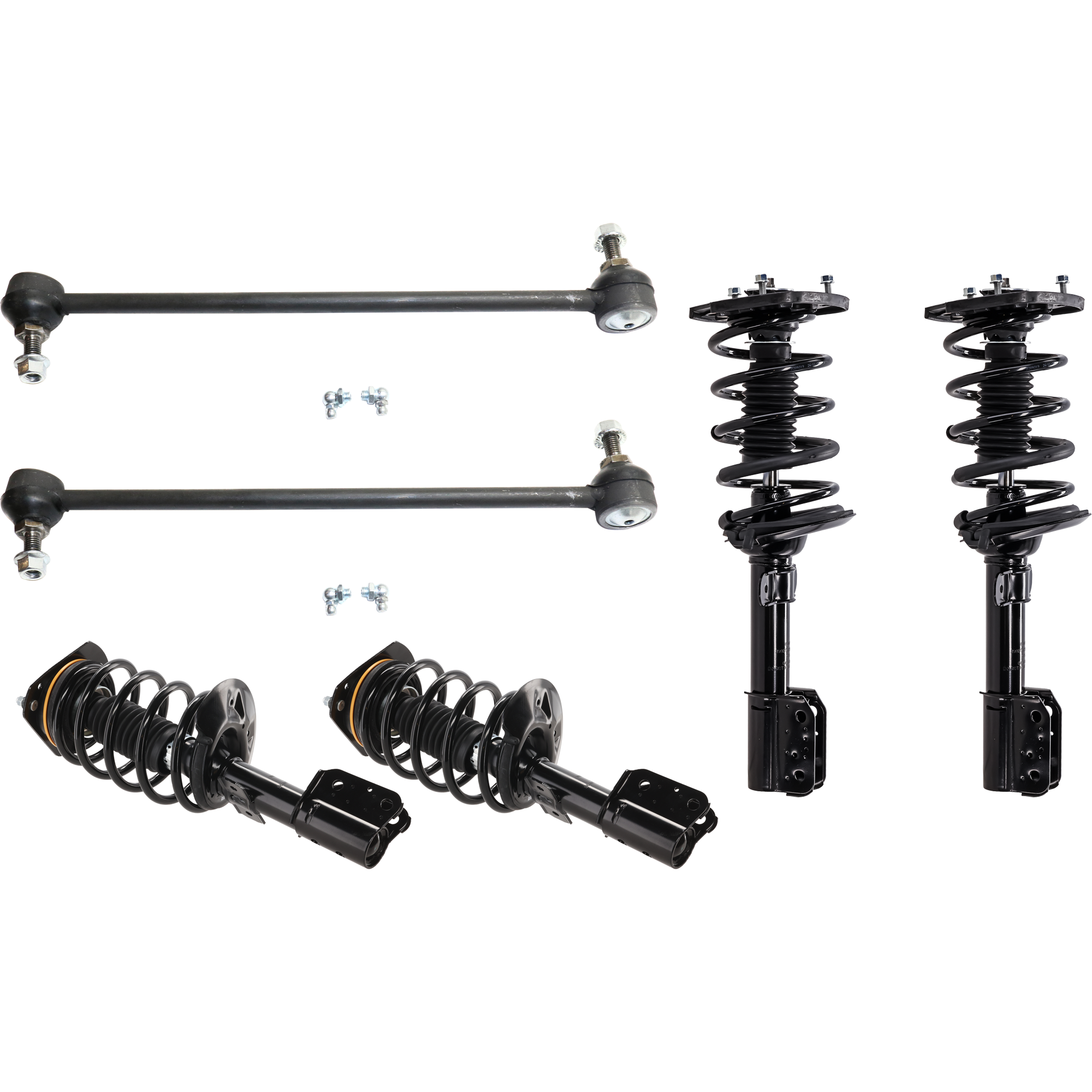 AM GRAND PRIX 04-07 SUSPENSION KIT 6 pc Kit with Sway Bar Link SKU KIT 081324 C633 OEM 88955411-88955410-89047814-233