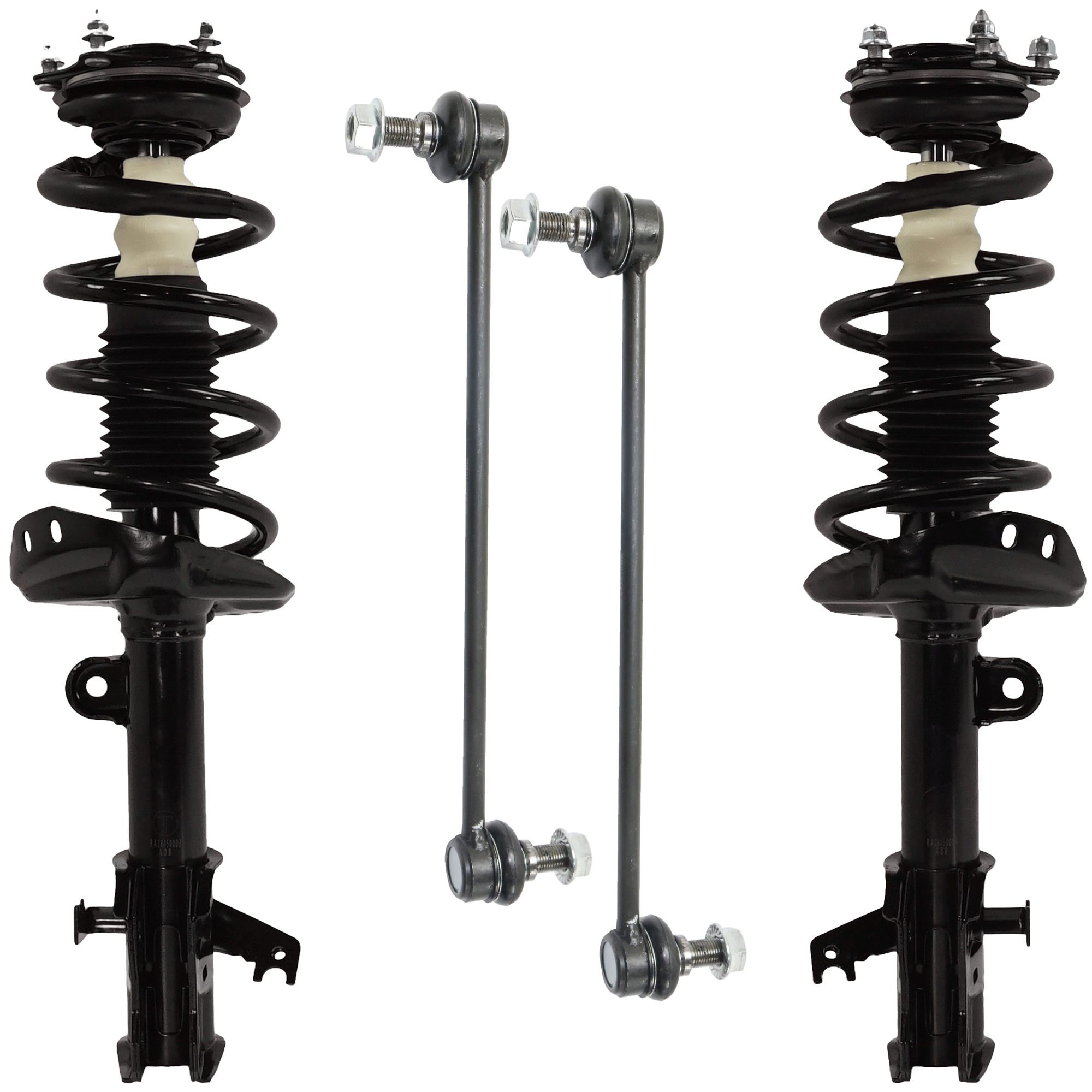 AM RDX 07-12 FRONT FULLY LOADED STRUT RH AND LH 4 pc Kit with Sway Bar Link SKU KIT 081324 C877