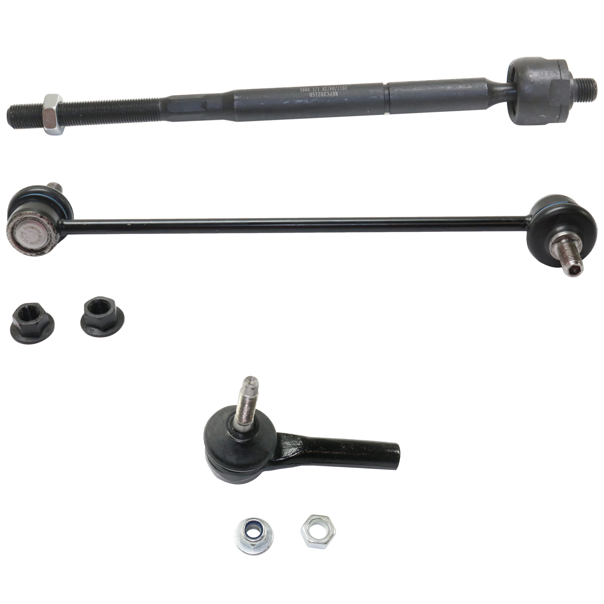 AM AVENGER 08-14 SEBRING 07-10 FRONT TIE ROD RH AND LH Inner and Outer 3 pc kit with Sway Bar Link SKU KIT 081324 C918 OEM 2695651-4051233-4051233B 45A22