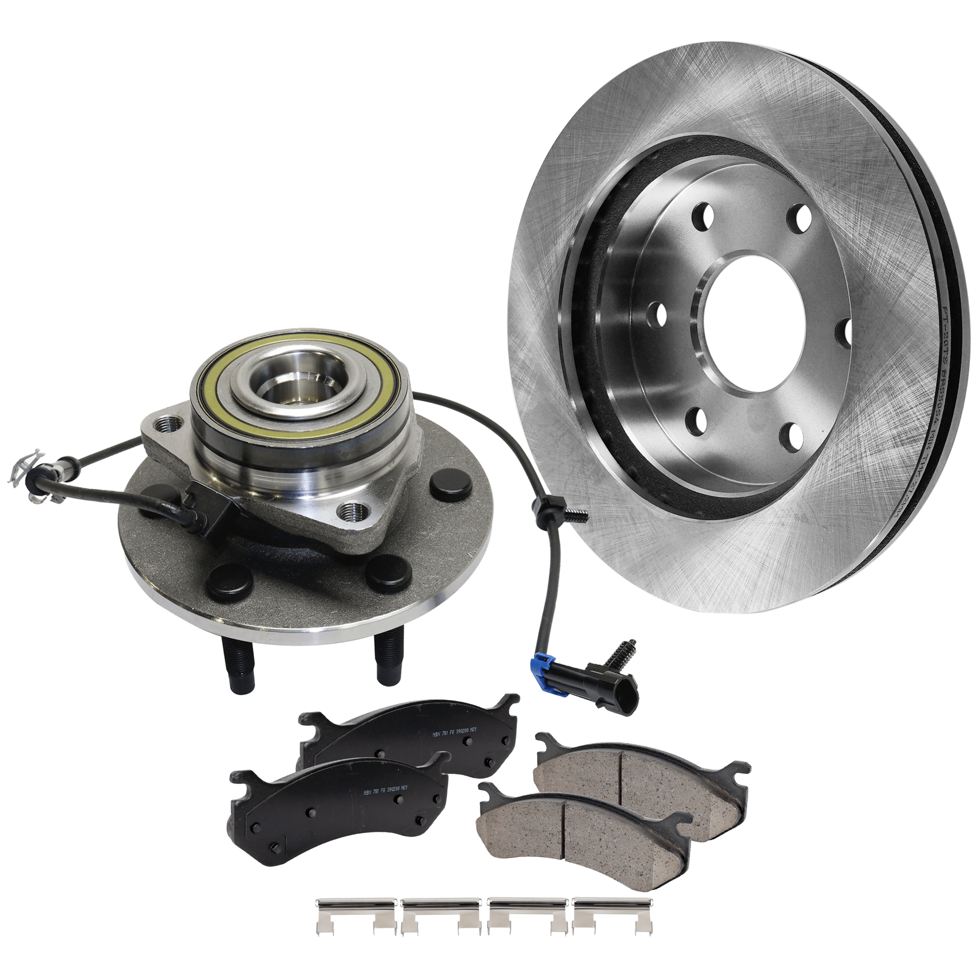 AM YUKON XL 1500 TAHOE 00-06 FRONT HUB ASSEMBLY RH = LH 3 pc kit SKU KIT 081324 C950 OEM 515054-715053-715054-951060-73