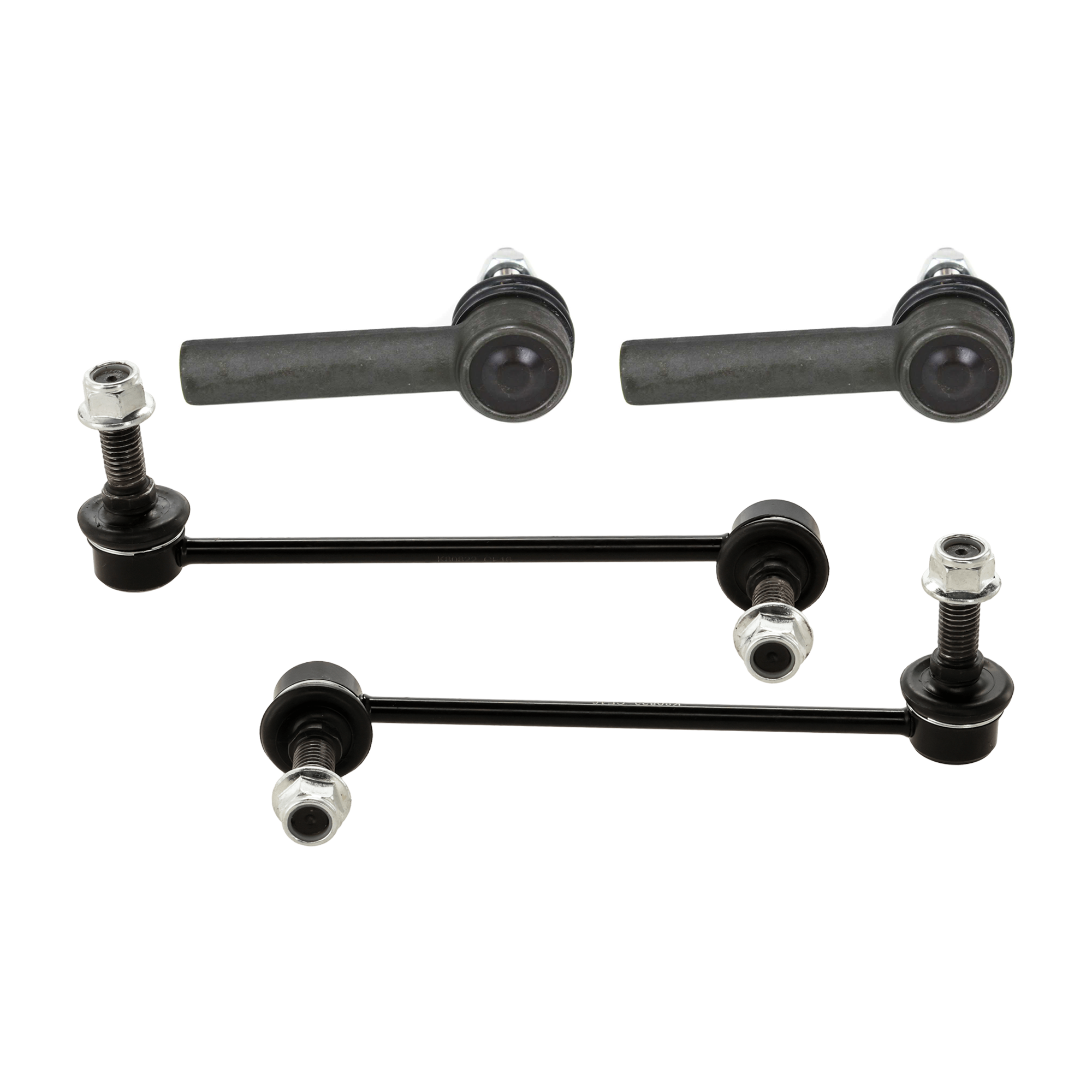 AM CHARGER 06-10 MAGNUM 05-08 FRONT TIE ROD RH AND LH Outer 4 pc kit with Sway Bar Link SKU KIT 081324 C957 OEM 1016754-2693215-4011878-401