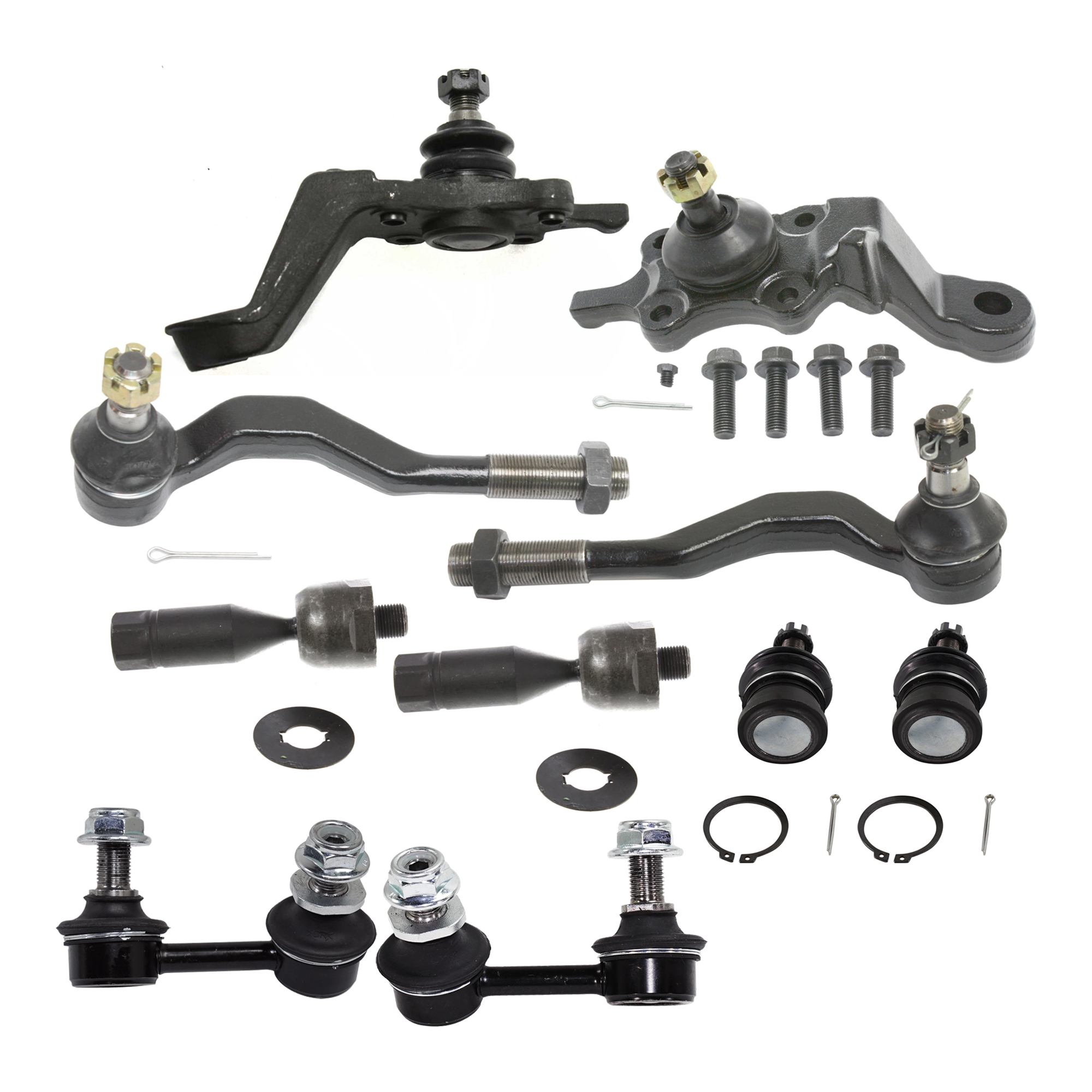 AM TACOMA 01-04 CENTURY 00-02 FRONT BALL JOINT RH AND LH Lower 10 pc Kit SKU KIT 081324 C99 OEM 104279-1014817-2601565-5001