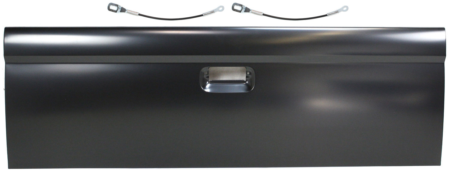AM TACOMA 95-04 TAILGATE KIT Shell w o Stepside Standard Bed 15.75 in. 3 pc Kit with Tailgate Cable SKU KIT 081417-07 Partslink TO1900106 OEM 6570004030-6577004030