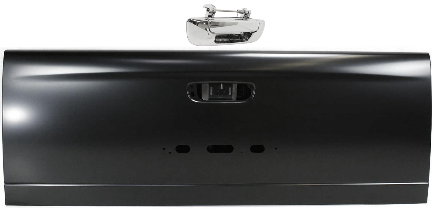 AM RAM 3500-03-06 TAILGATE Steel Primed 2 pc Kit with Tailgate Handle SKU KIT 081417-30 Partslink CH1900125 GAH010001 OEM 55276328AA Performance