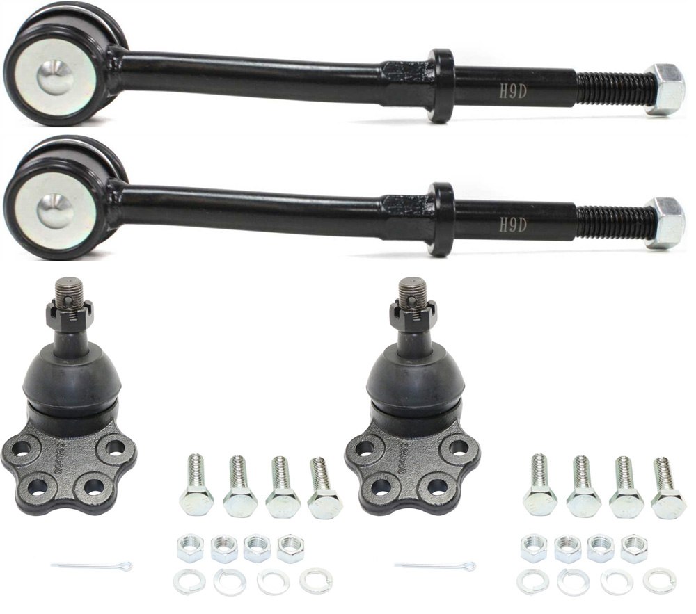 AM DAKOTA 97-99 DURANGO 99-99 FRONT SUSPENSION KIT 4 pc Kit with Ball Joints and Sway Bar Links SKU KIT 081518-11 OEM 287007-2601493-5051246-5203874