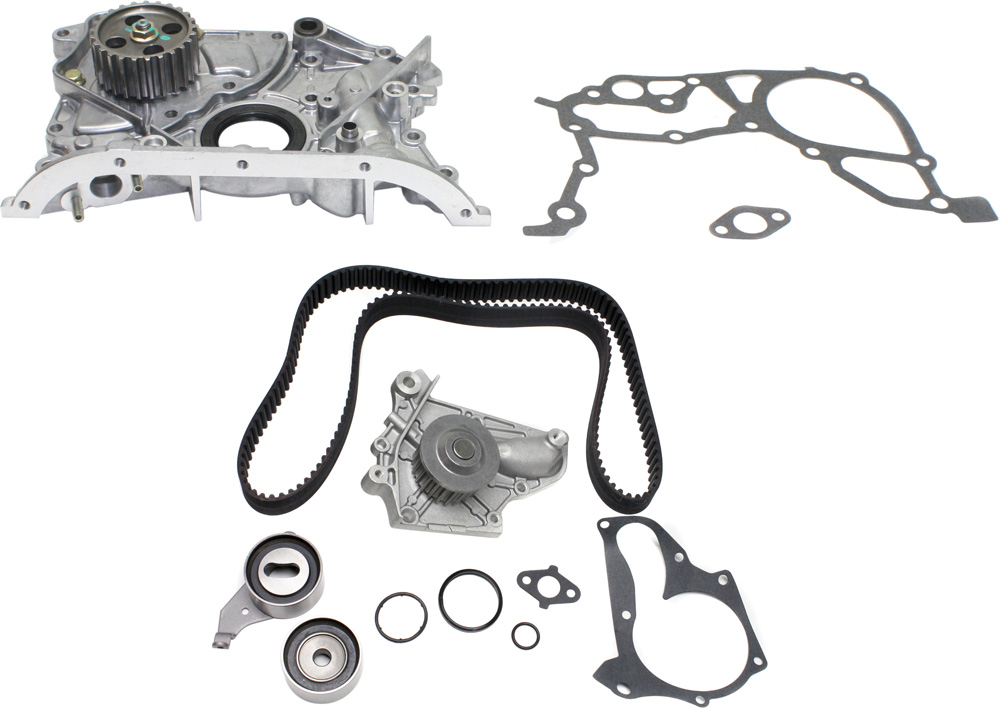 AM CAMRY 92-01 SOLARA 99-01 TIMING BELT KIT 2 pc Kit with Oil Pump SKU KIT 081617-11 OEM GTKWP199 TB199LK1 TCKWP199 WPK